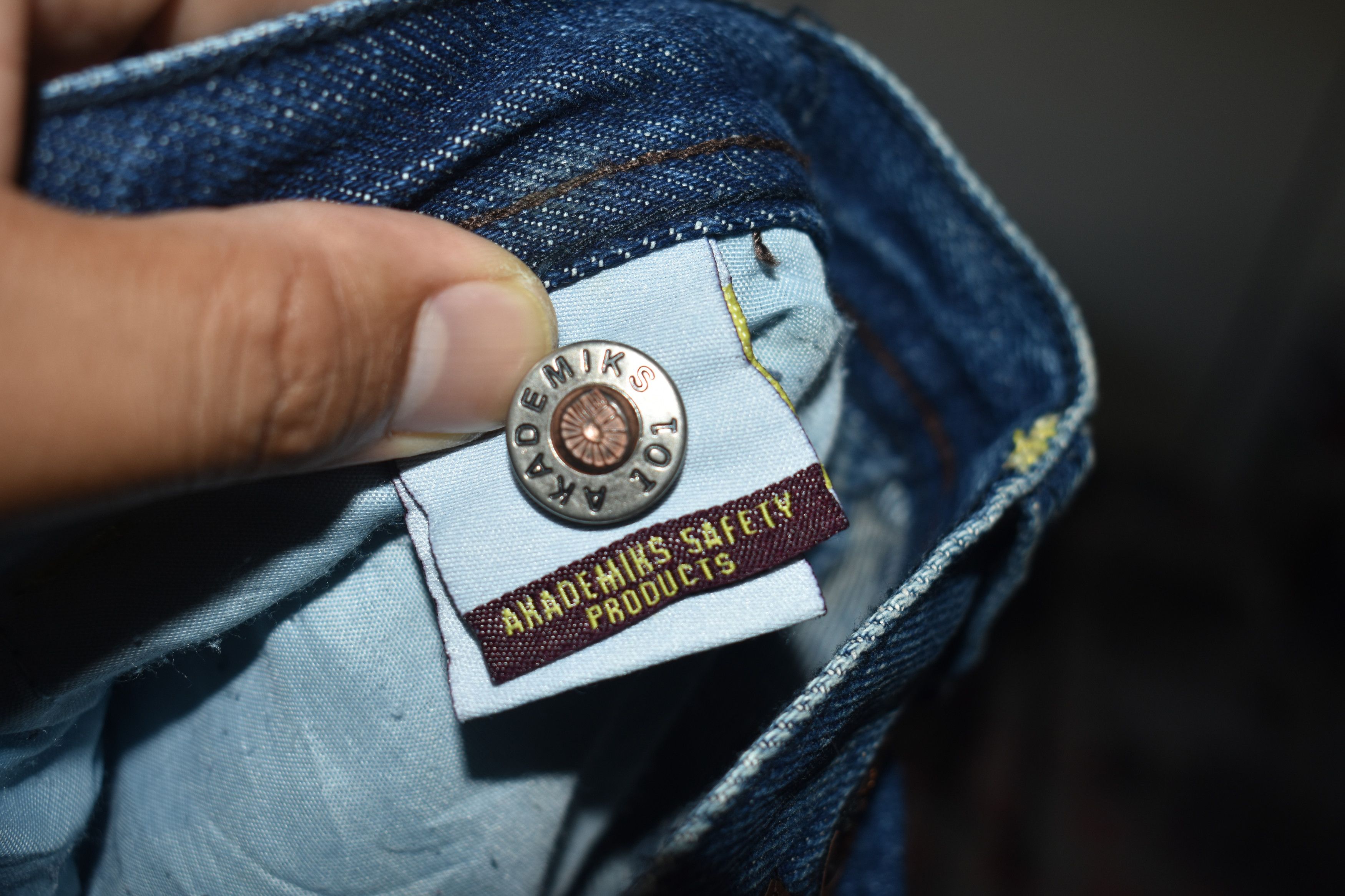 Akademiks CRAZY RARE 🔥 VINTAGE Y2K BAGGY AKADEMIKS JEANS SIZE 31 Size US 31 - 9 Thumbnail