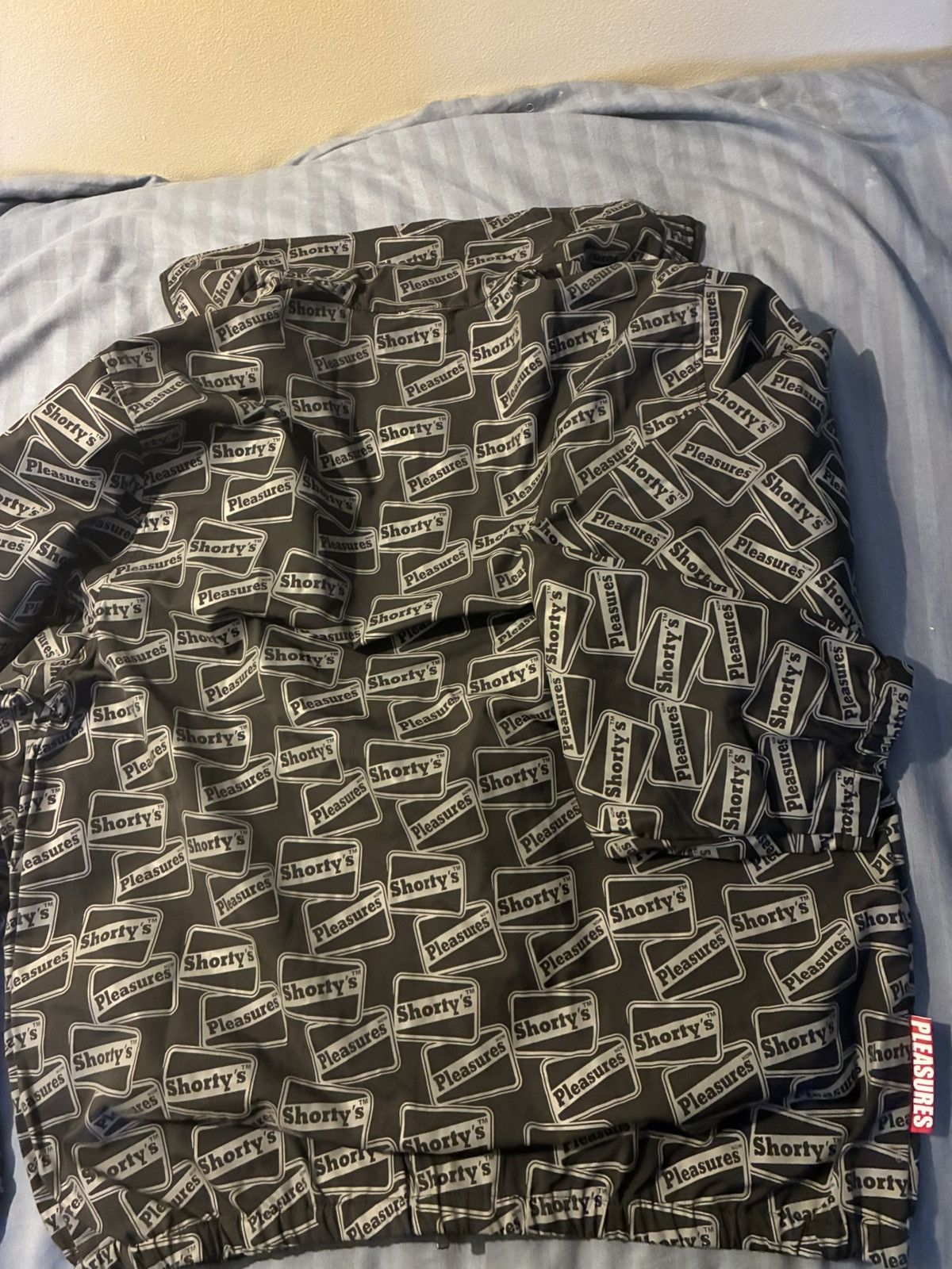 Pleasures Pleasures x Shorty’s Reflective Track Jacket - Size M Size US M / EU 48-50 / 2 - 3 Thumbnail