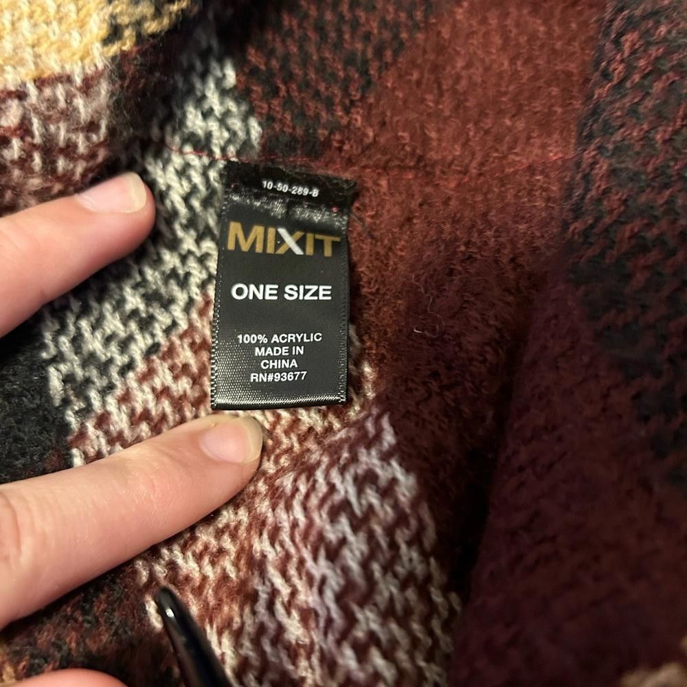 Other MixIt Shawl/ Poncho One Size Size ONE SIZE - 3 Thumbnail