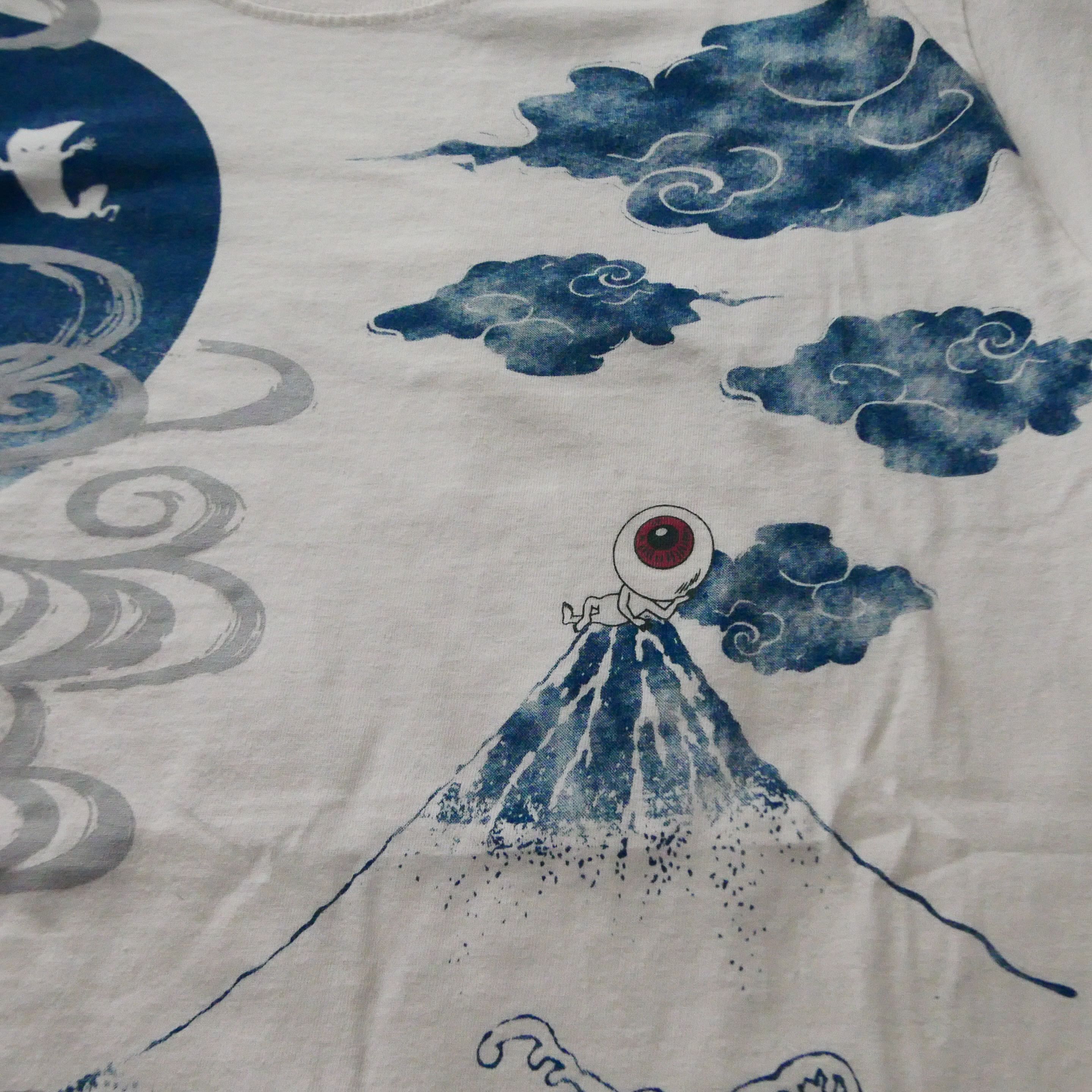 Japanese Brand Ge Ge Ge No Kitaro White Tshirt Vintage Fuji Mount Size US M / EU 48-50 / 2 - 2 Thumbnail