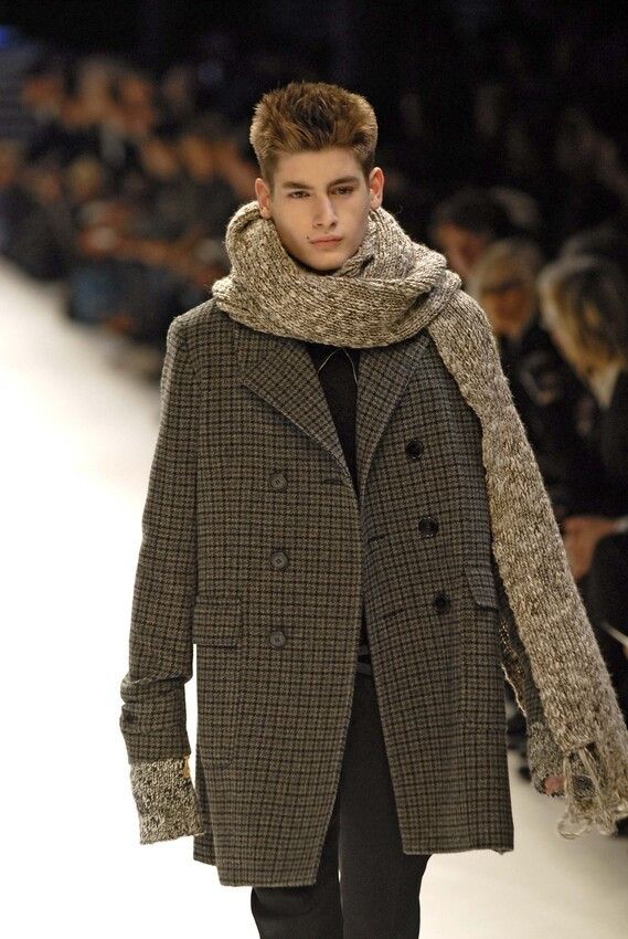 Dior AW07 Oversized Knit Scarf Size ONE SIZE - 7 Thumbnail