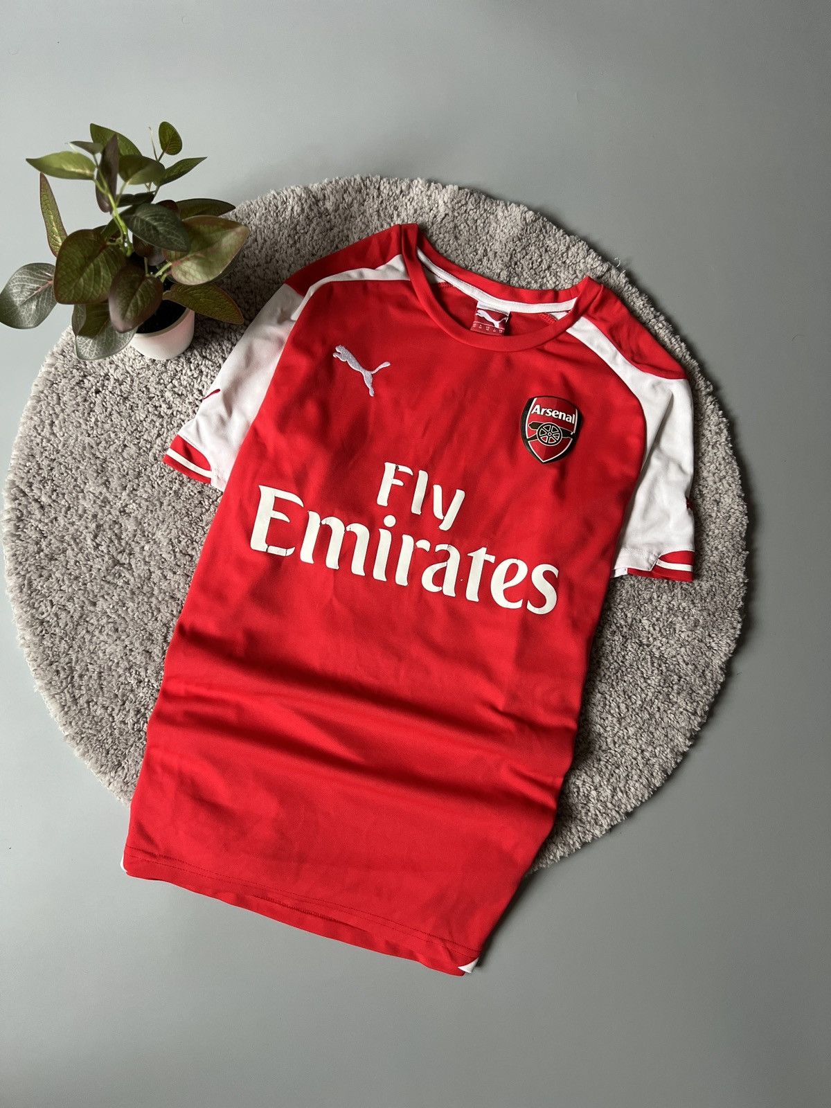 Puma ARSENAL PUMA 2014/2015 FOOTBALL HOME JERSEY #17 ALEXIS Size US M / EU 48-50 / 2 - 2 Thumbnail