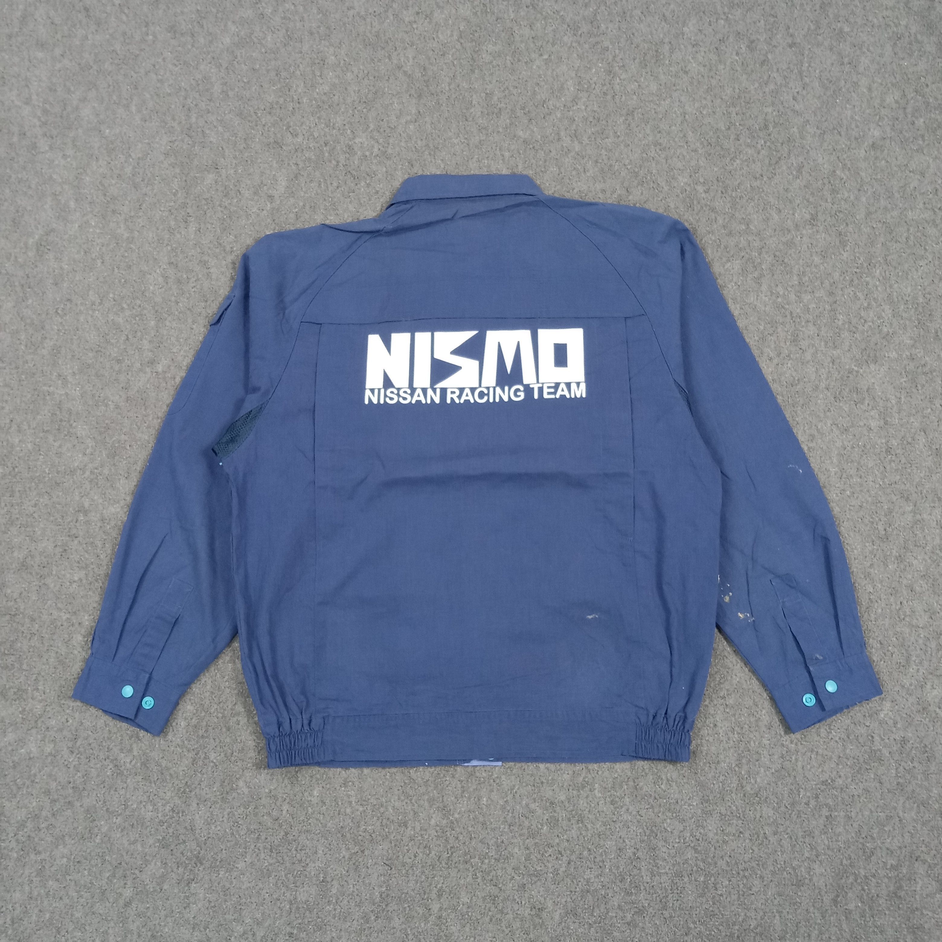 Nissan Nismo Nissan Japanese Racing Team Custom Logo Jacket C287N10 Size US L / EU 52-54 / 3 - 1 Thumbnail