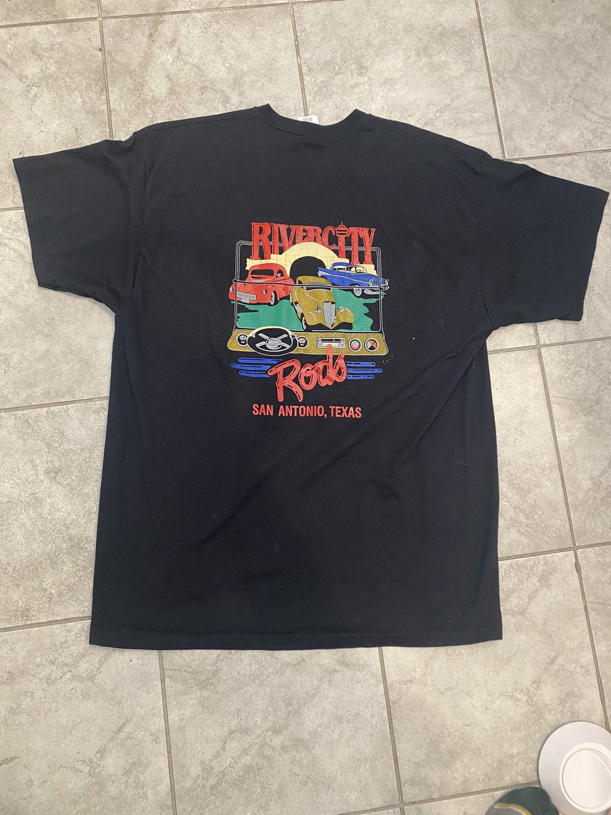 Jerzees × Vintage 00s’ RiverCity Rods “San Antonio, TX” Tee Size US XXL / EU 58 / 5 - 2 Thumbnail