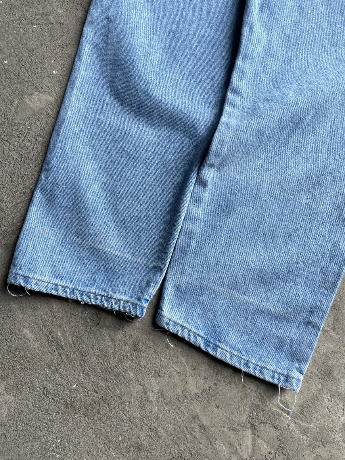 Carhartt × JNCO × Wrangler Vintage Wrangler Perfect Washed Baggy Pants Carhart Style Size US 36 / EU 52 - 5 Thumbnail