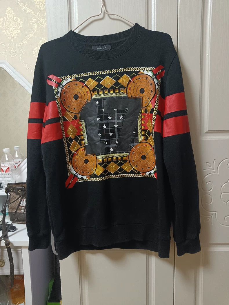Givenchy Givenchy Cotton crewneck pullover hoodie Size US XS / EU 42 / 0 - 1 Thumbnail