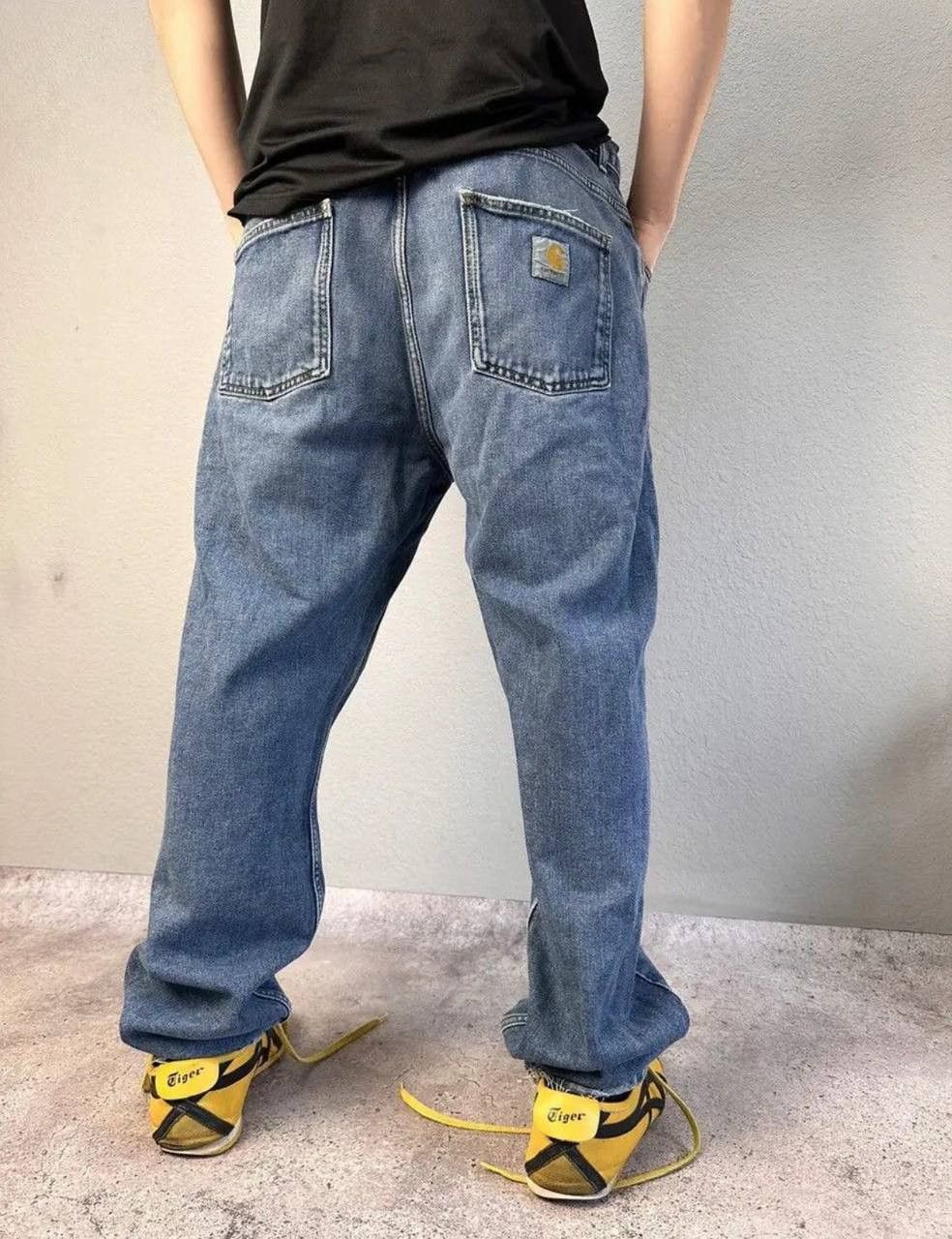 Carhartt × Japanese Brand Carhartt Cargo Pants Vintage Baggy Fit Size US 34 / EU 50 - 3 Thumbnail