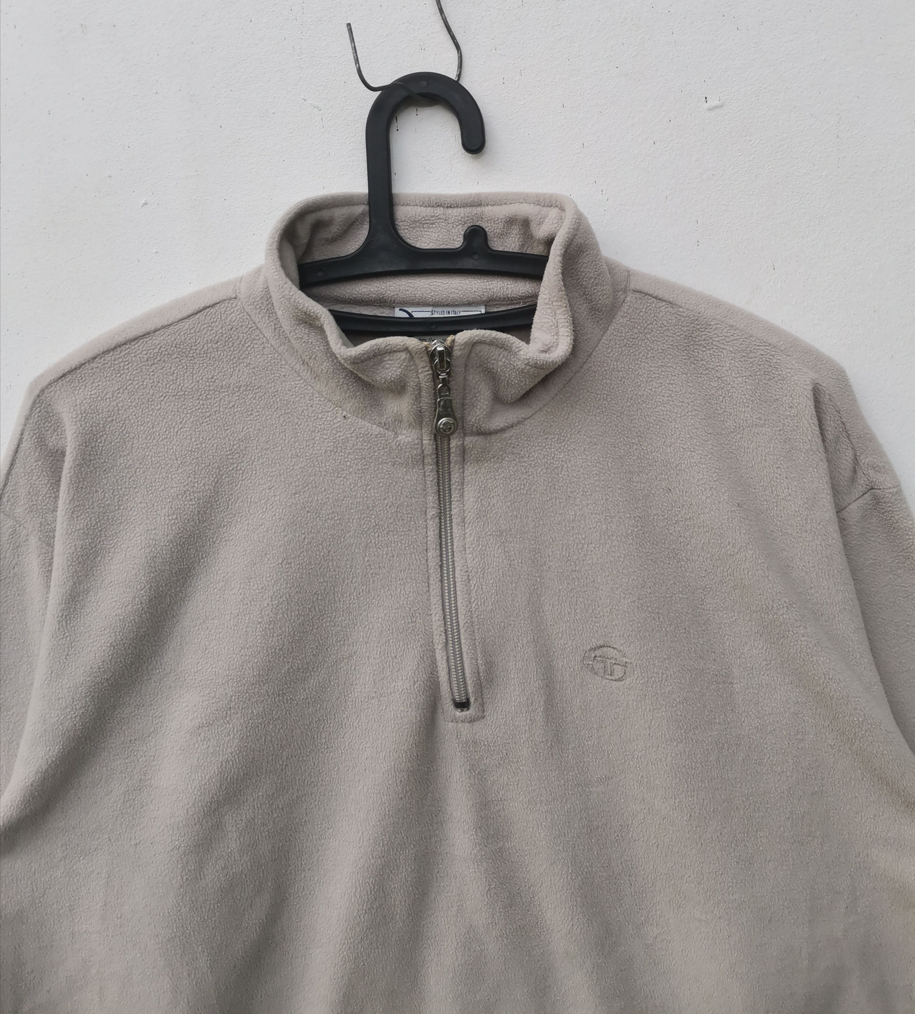 Sergio Tacchini Rare vintage Sergio TACCHINI fleece sweatshirt Size US M / EU 48-50 / 2 - 2 Thumbnail