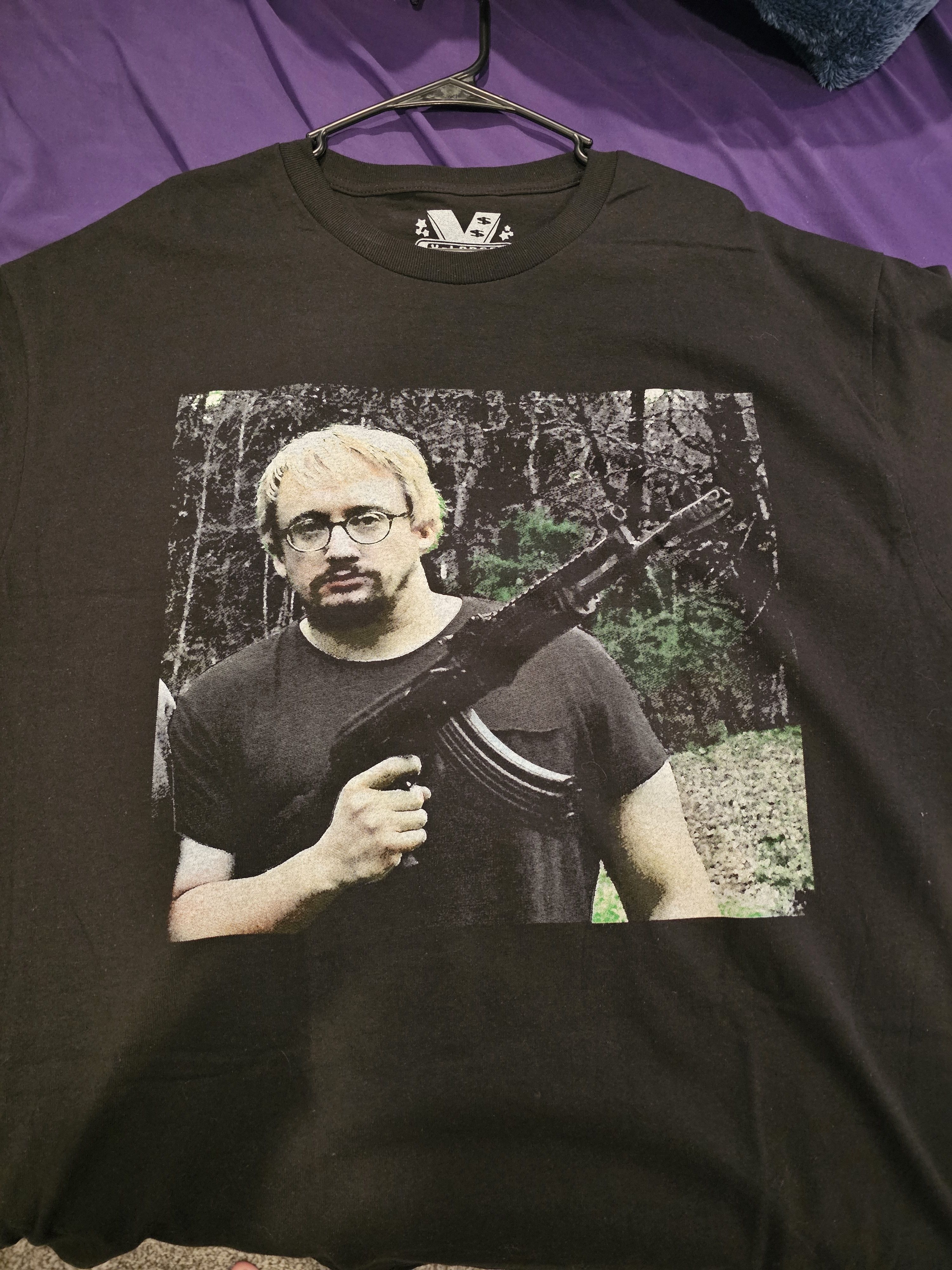 image of Vintage Sam Hyde Shooter Shirt in Black, Men's (Size XL)