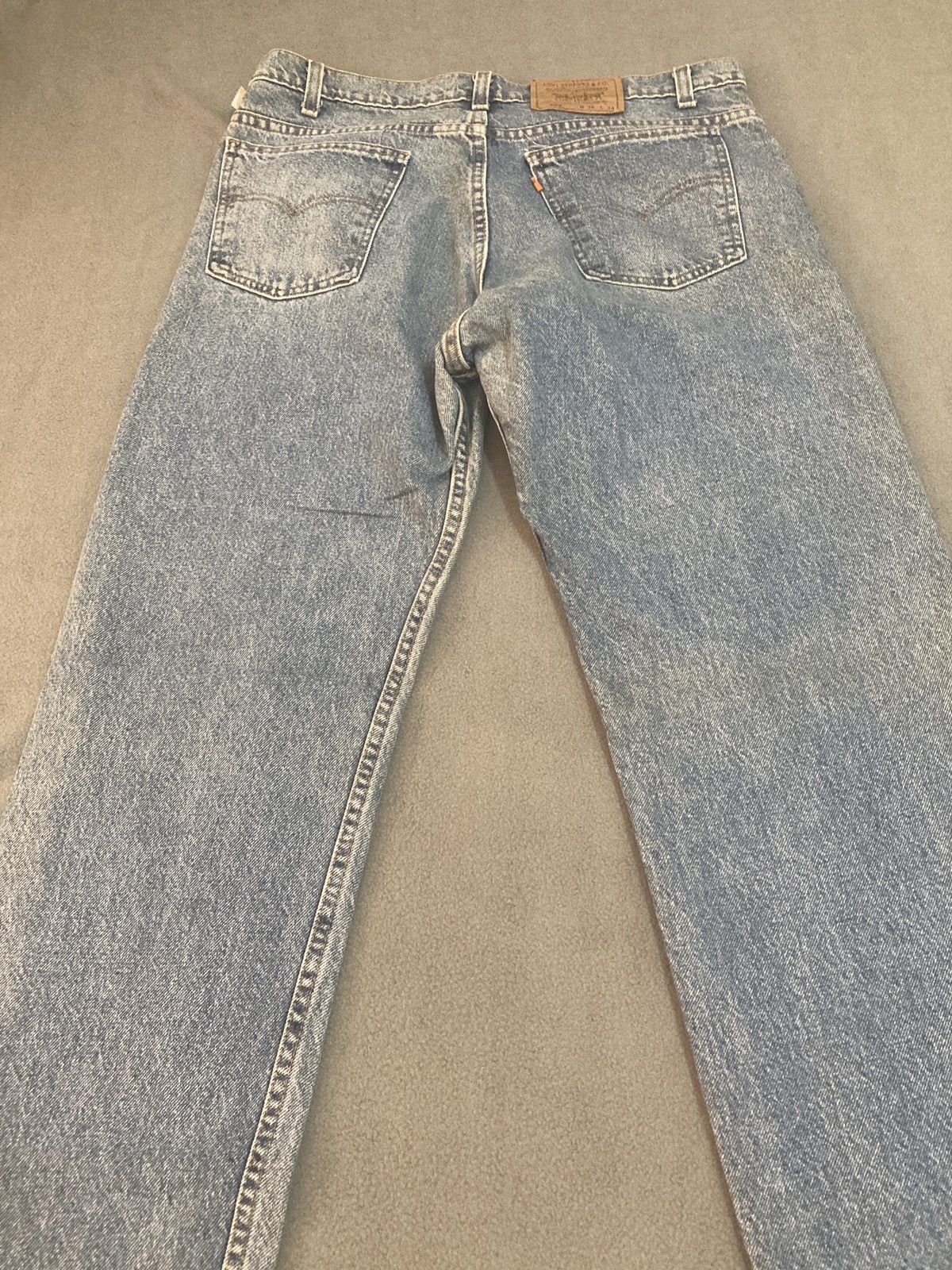 Levi's Vintage 90’s Levis 505 orange tab jeans Made in USA Size US 36 / EU 52 - 10 Thumbnail