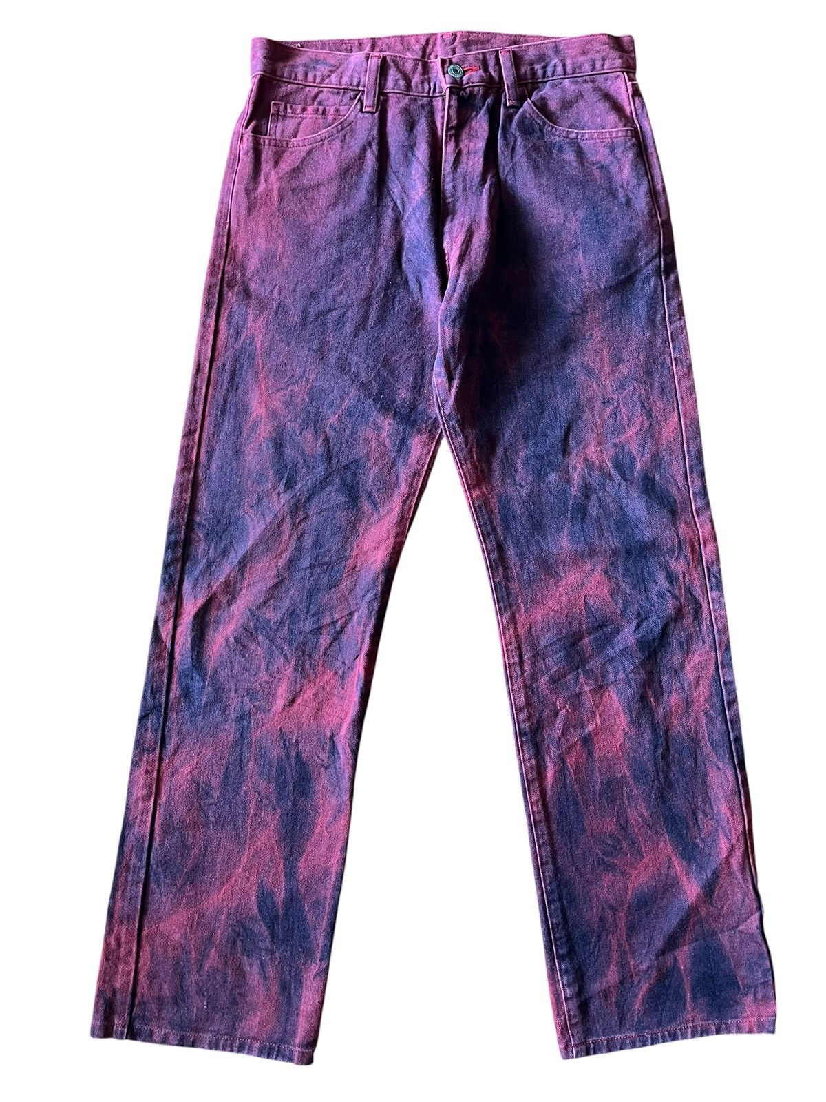 Japanese Brand Japanese Brand Bobson Acid wash pants Size US 32 / EU 48 - 1 Thumbnail