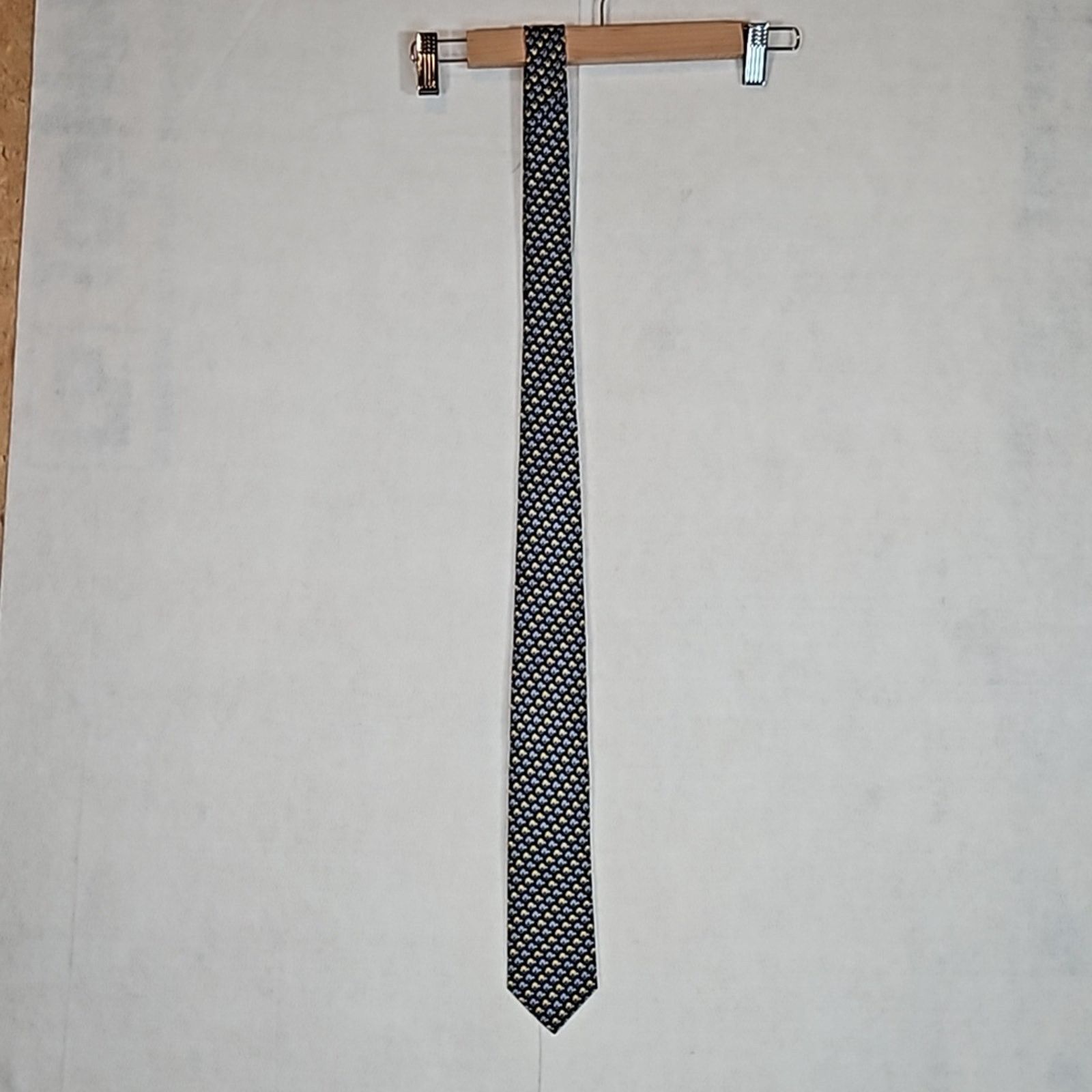 Other NWT J.S. Blank Men's Silk Turtle Print Tie Size ONE SIZE - 3 Thumbnail