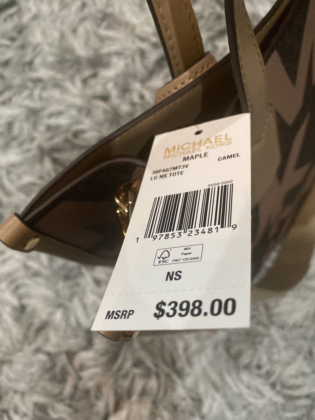 Michael Kors New Michael Kora purse Brown/chesnaught Size ONE SIZE - 2 Thumbnail