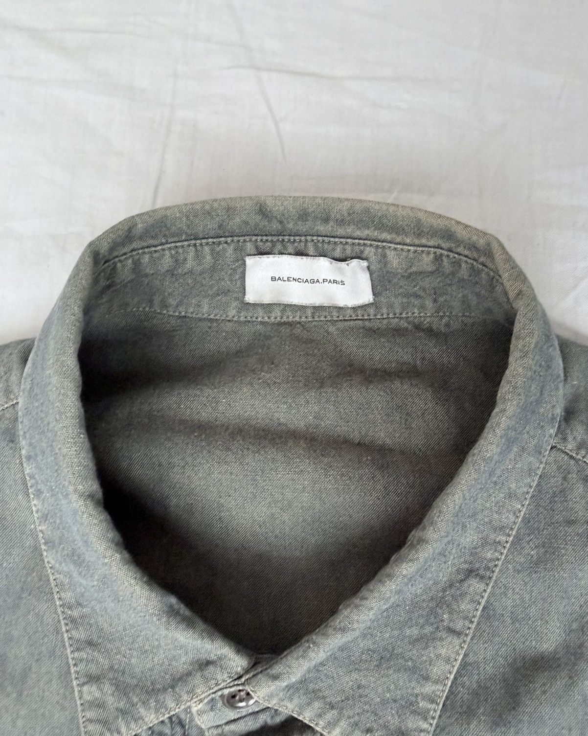 Balenciaga Balenciaga by Nicolas Ghesquière 2010 Military Button Up Size US M / EU 48-50 / 2 - 4 Thumbnail