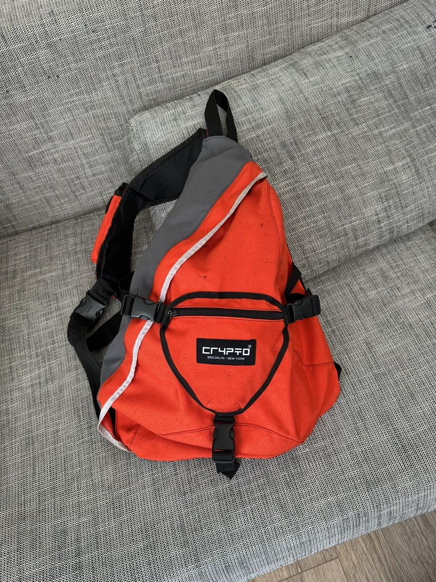 Vintage Vintage 90s CRYPTO Multipocket Sling Bag rare | Grailed