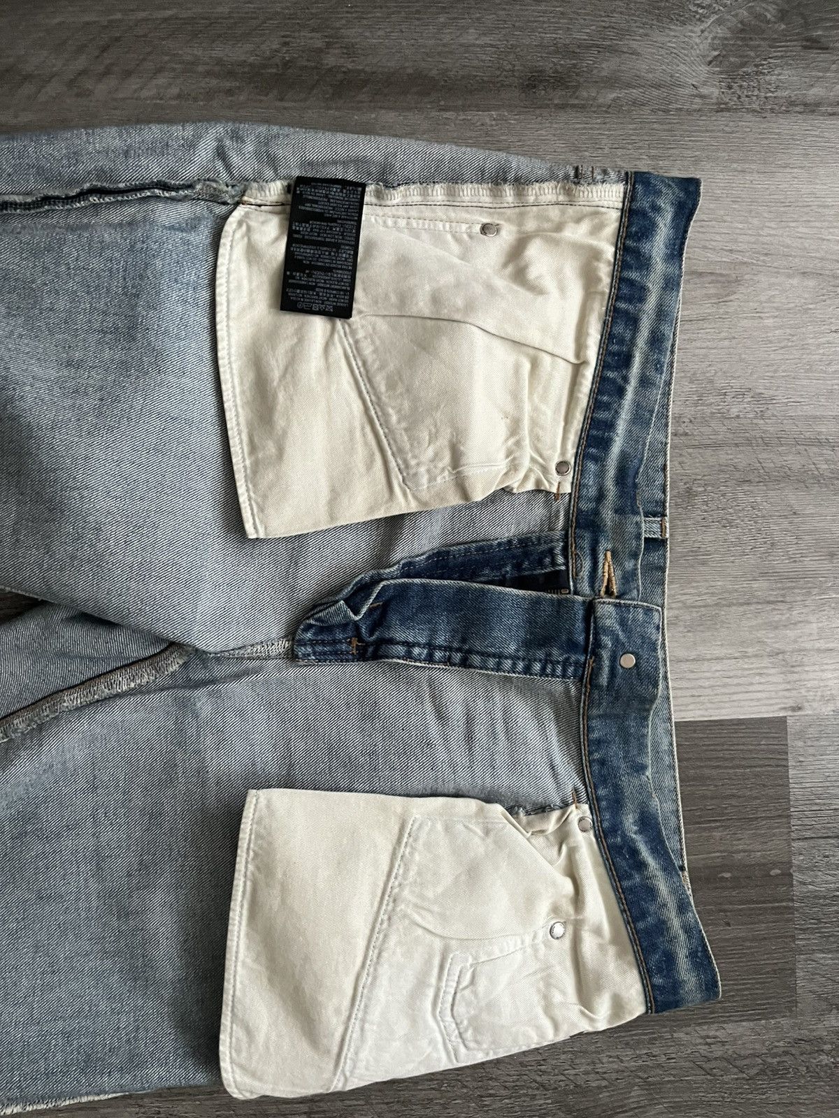 Saint Laurent Paris Saint laurent destroy jeans Size US 34 / EU 50 - 10 Thumbnail
