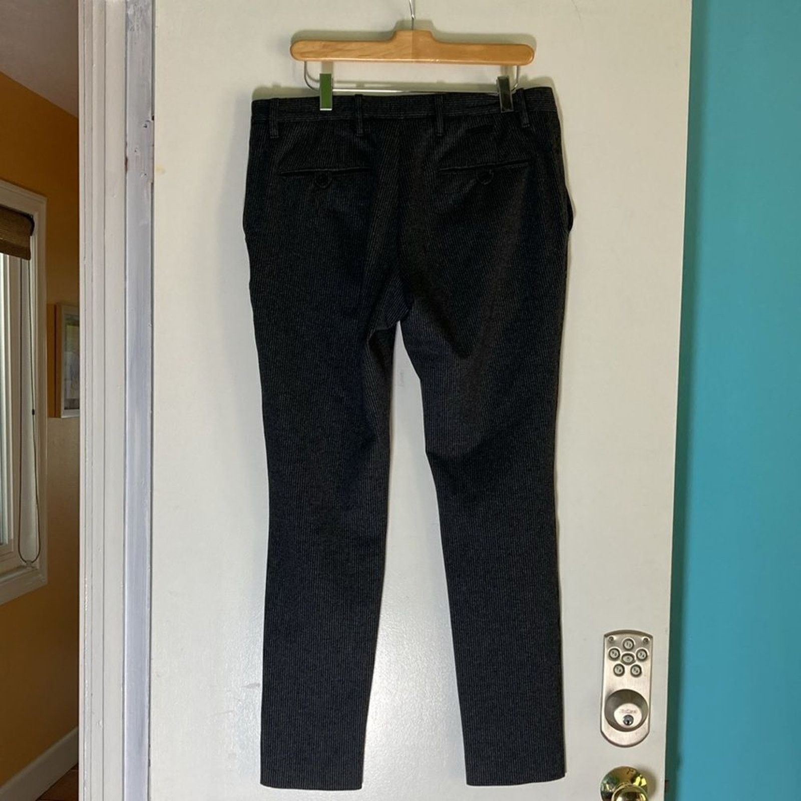 Alberto Alberto Mens Pants Size 32 X 30 Style "Rob" Stripe Jersey Size US 32 / EU 48 - 8 Thumbnail