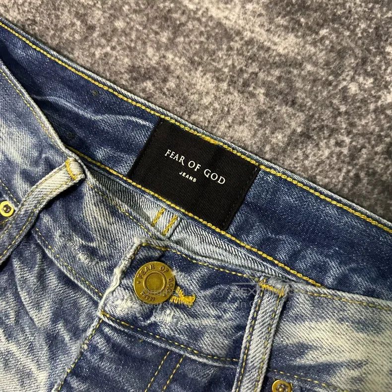 Fear of God Fear of God 5th Blue Water Ripple Size US 30 / EU 46 - 5 Thumbnail