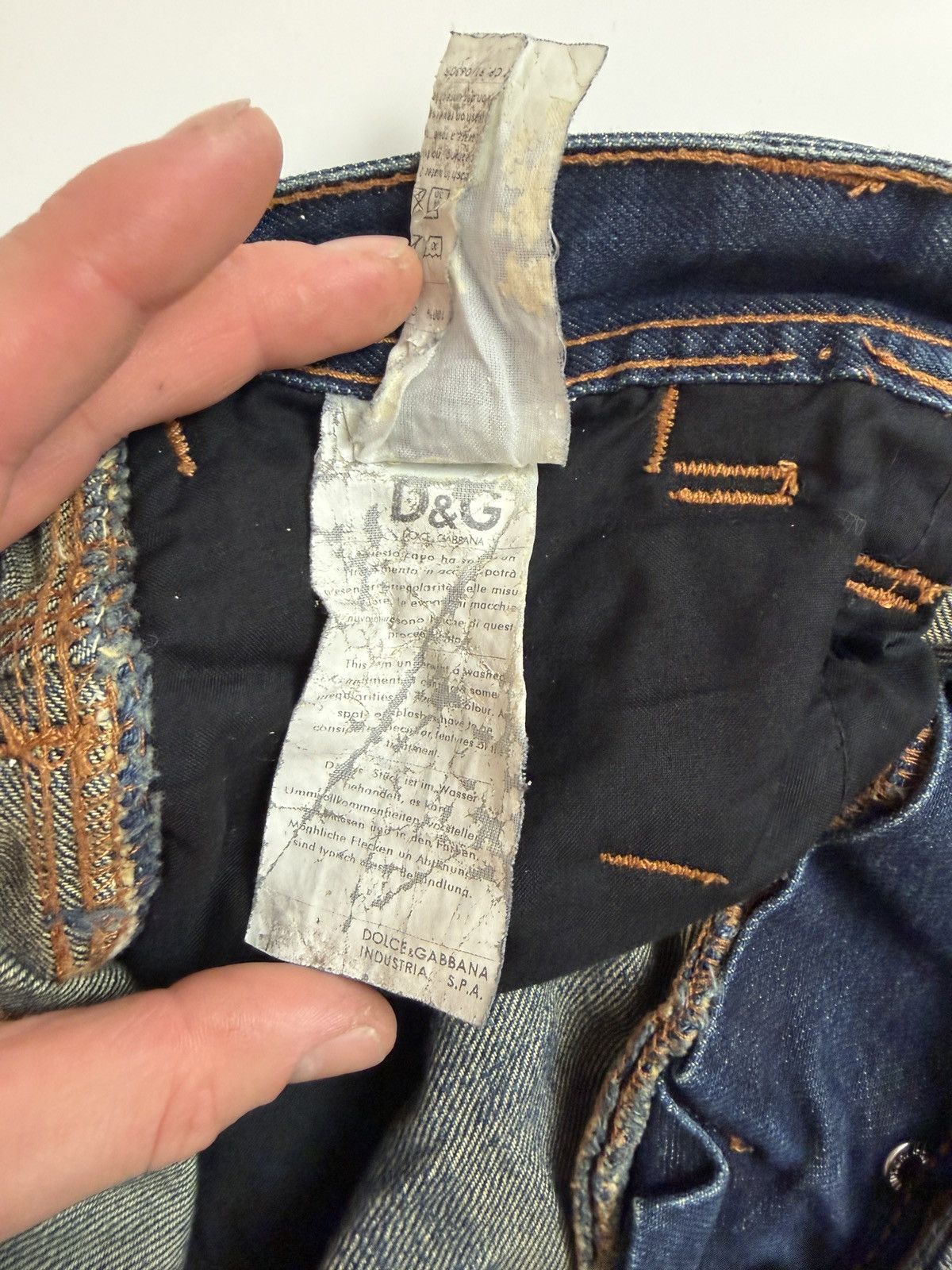 Dolce & Gabbana Dolce & Gabbana Denim Jeans Size US 35 - 8 Thumbnail