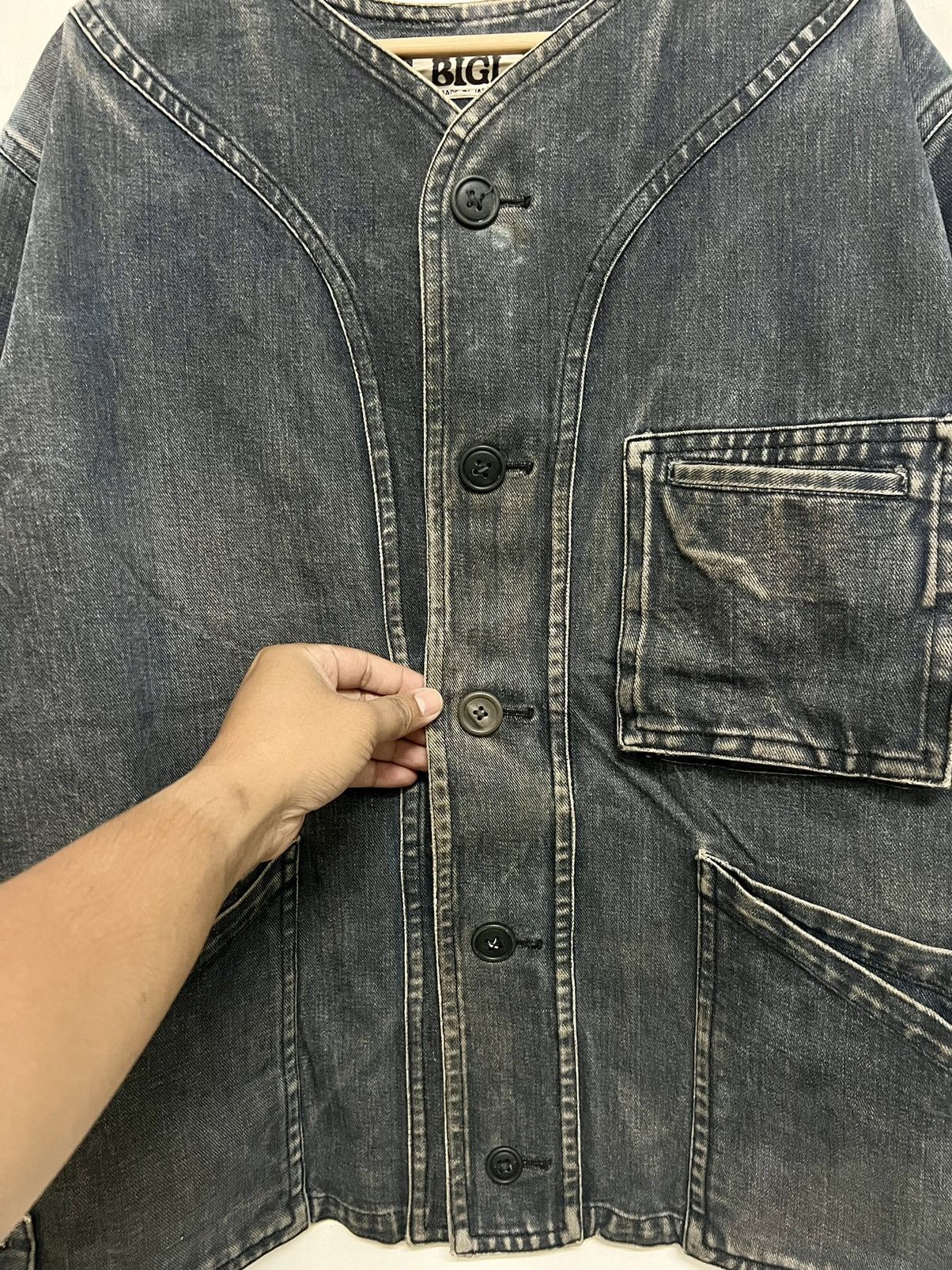 BIGI × Vintage × yoshie inaba VINTAGE 80s BIGI DENIM GOVERNOR JACKET Size US L / EU 52-54 / 3 - 9 Thumbnail