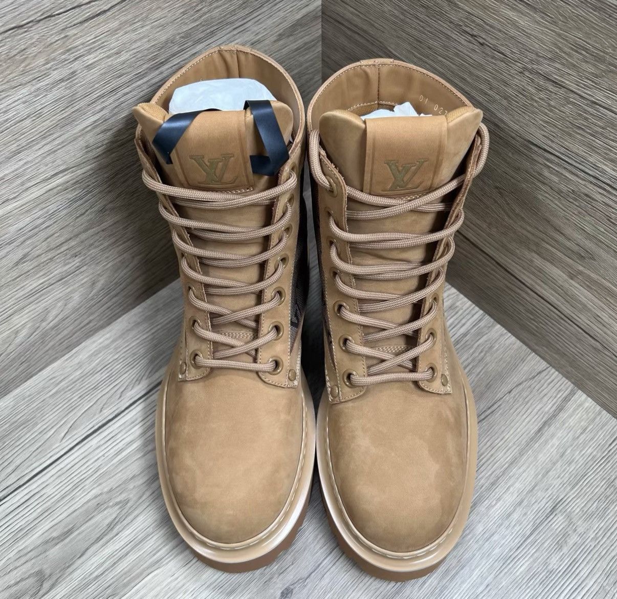 Louis Vuitton LV Ranger Brown Monogram Ankle Boots J41 Size US 7 / EU 40 - 3 Thumbnail