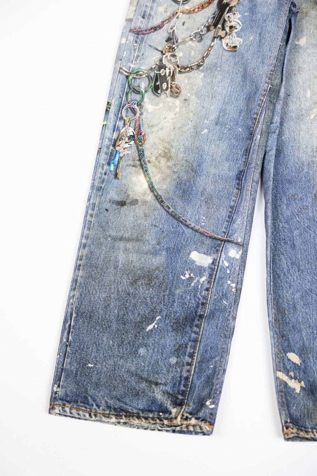 Acne Studios Acne Studios Tromp L’oeil Loose Fit Denim Size 24" / US 00 / IT 34 - 2 Thumbnail