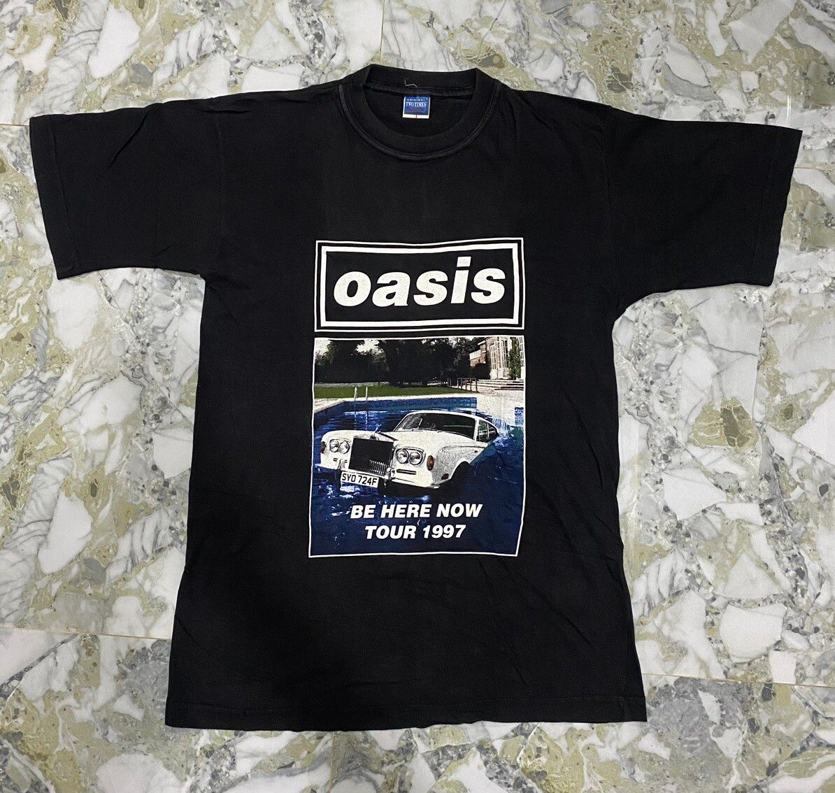 OASIS 1997s BE HERE NOW vintage T-shirts-