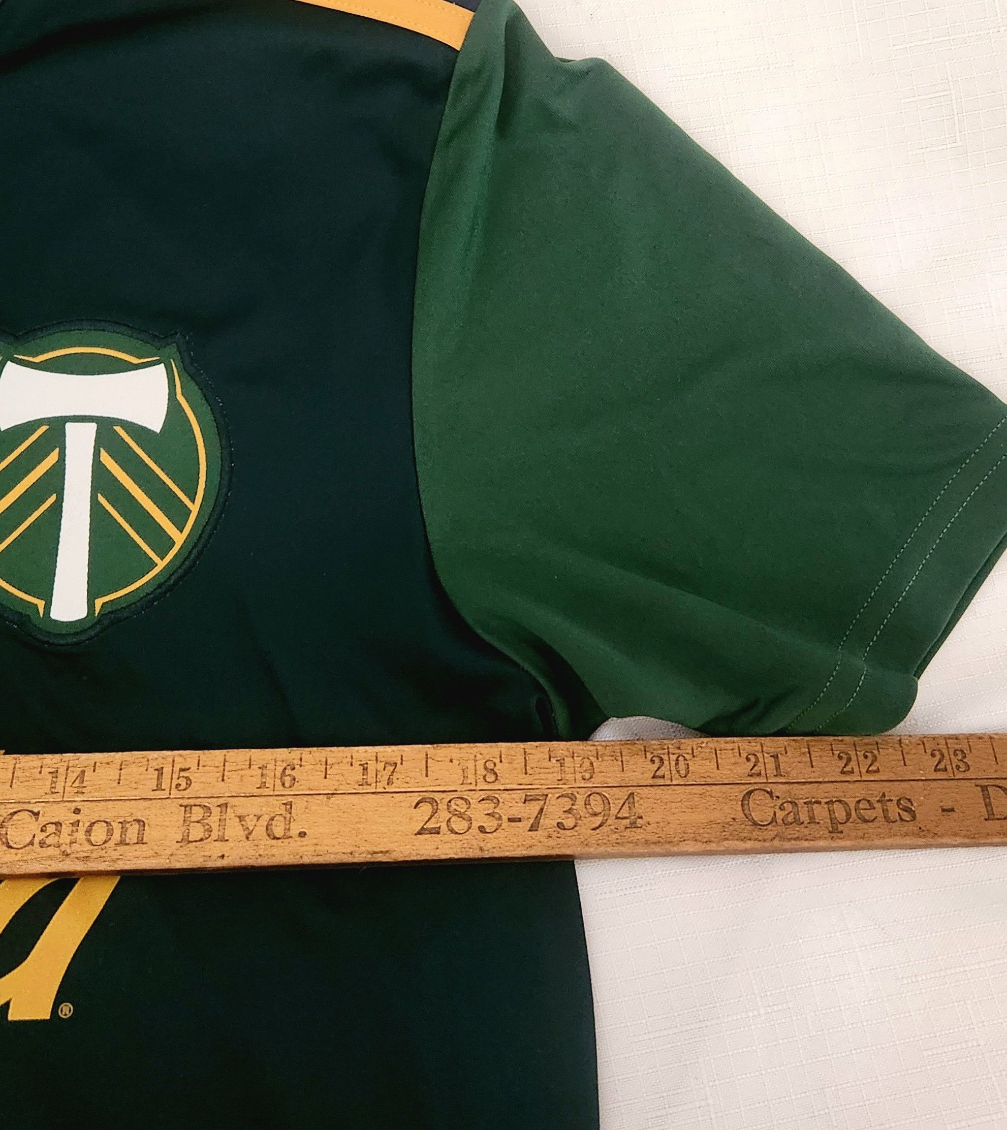 Adidas Adidas Portland MLS Soccer Timbers Authentic Jersey Medium Size US M / EU 48-50 / 2 - 7 Thumbnail