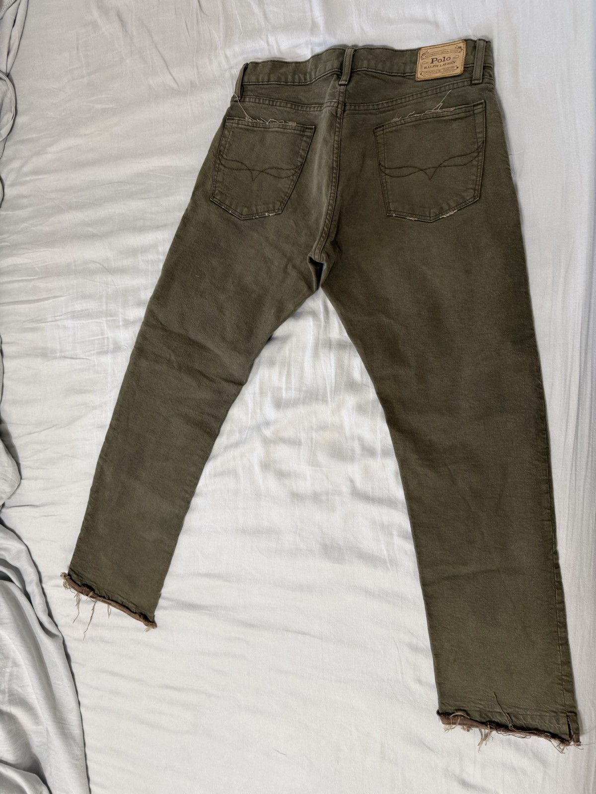 Polo Ralph Lauren Polo Ralph Lauren Hampton Relaxed Straight Olive green 32/30 Size US 32 / EU 48 - 2 Thumbnail