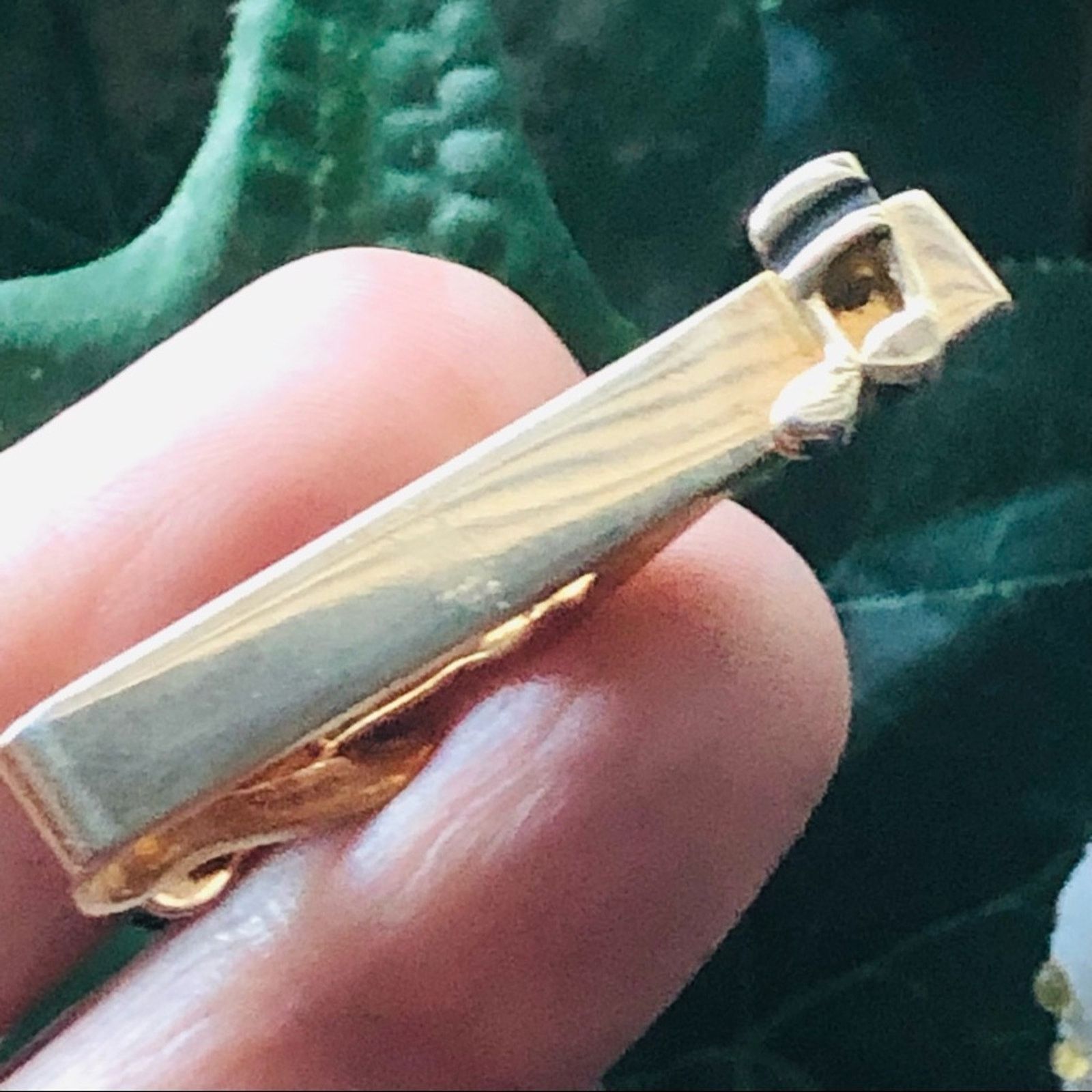 Vintage Vintage men’s Swank gold music note tie bar clip Size ONE SIZE - 5 Thumbnail
