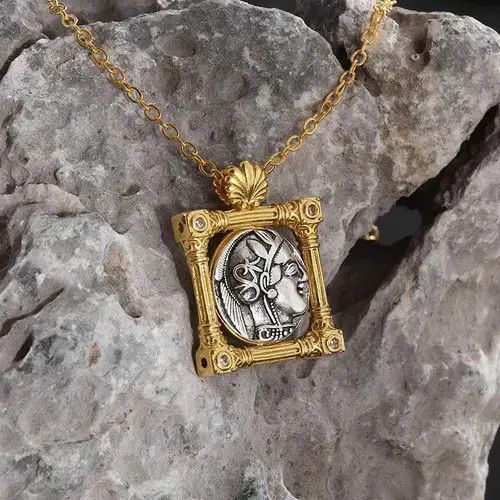 Other Retro Greek Necklace Size ONE SIZE - 1 Thumbnail