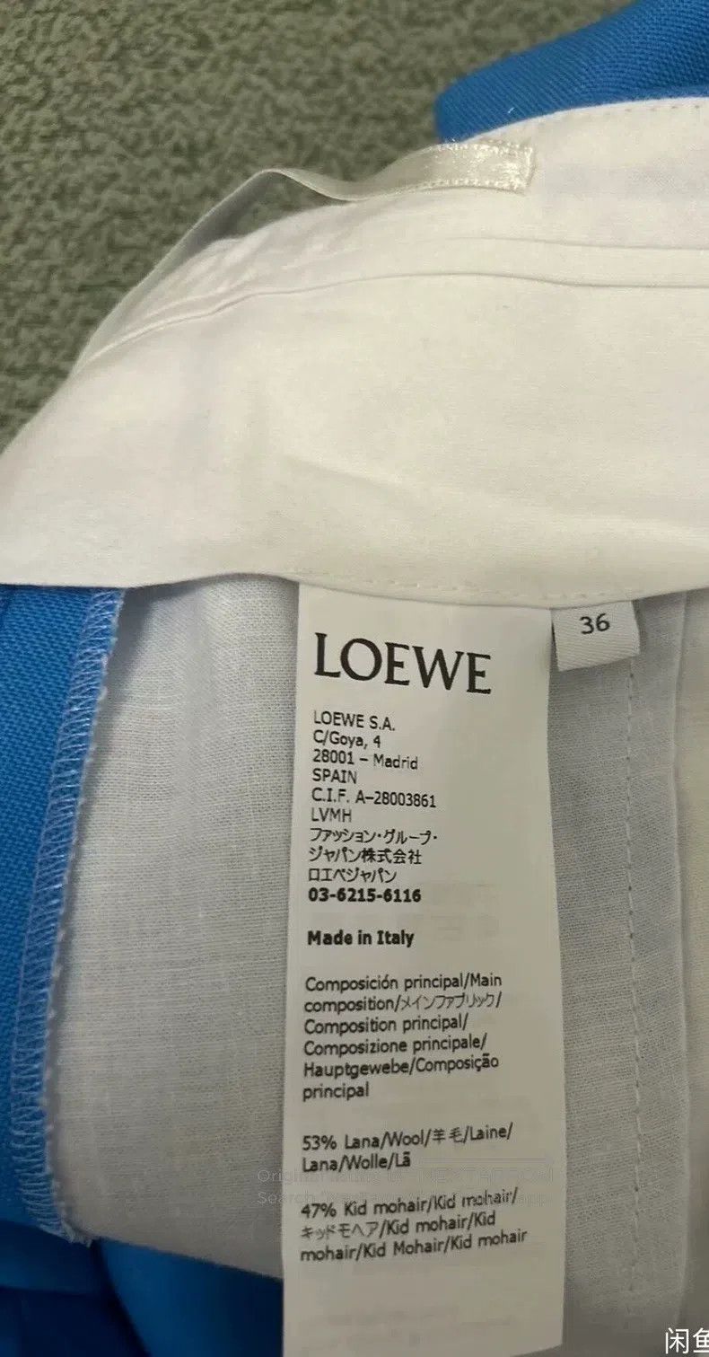 Loewe Loewe Crochet Sweater + Wool Wide Leg Pants Set Size M / US 6-8 / IT 42-44 - 5 Thumbnail
