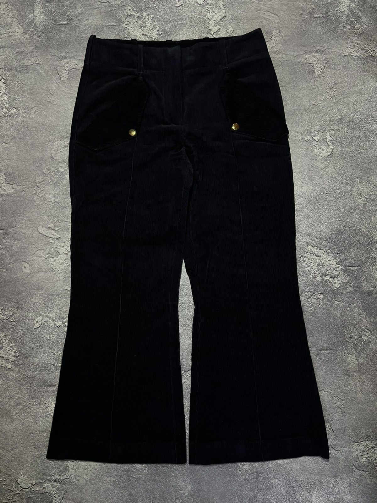 Acne Studios Acne Studios Corduroy Flared Pants Velvet Luxury Size 36" / US 14 / IT 50 - 1 Thumbnail