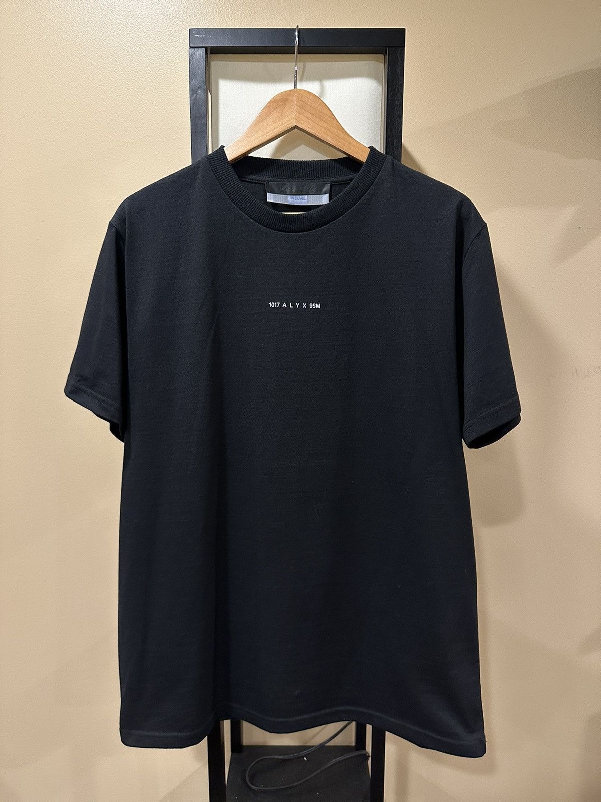 1017 ALYX 9SM 1017 Alyx 9SM Logo Reality Systems Black T-Shirt Size US XL / EU 56 / 4 - 1 Thumbnail