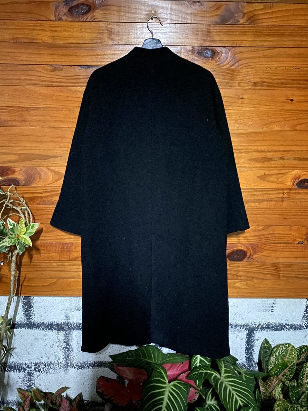 Frame Framework Japan Black Wool Minimalist Coat Size 36 Size S / US 4 / IT 40 - 8 Thumbnail