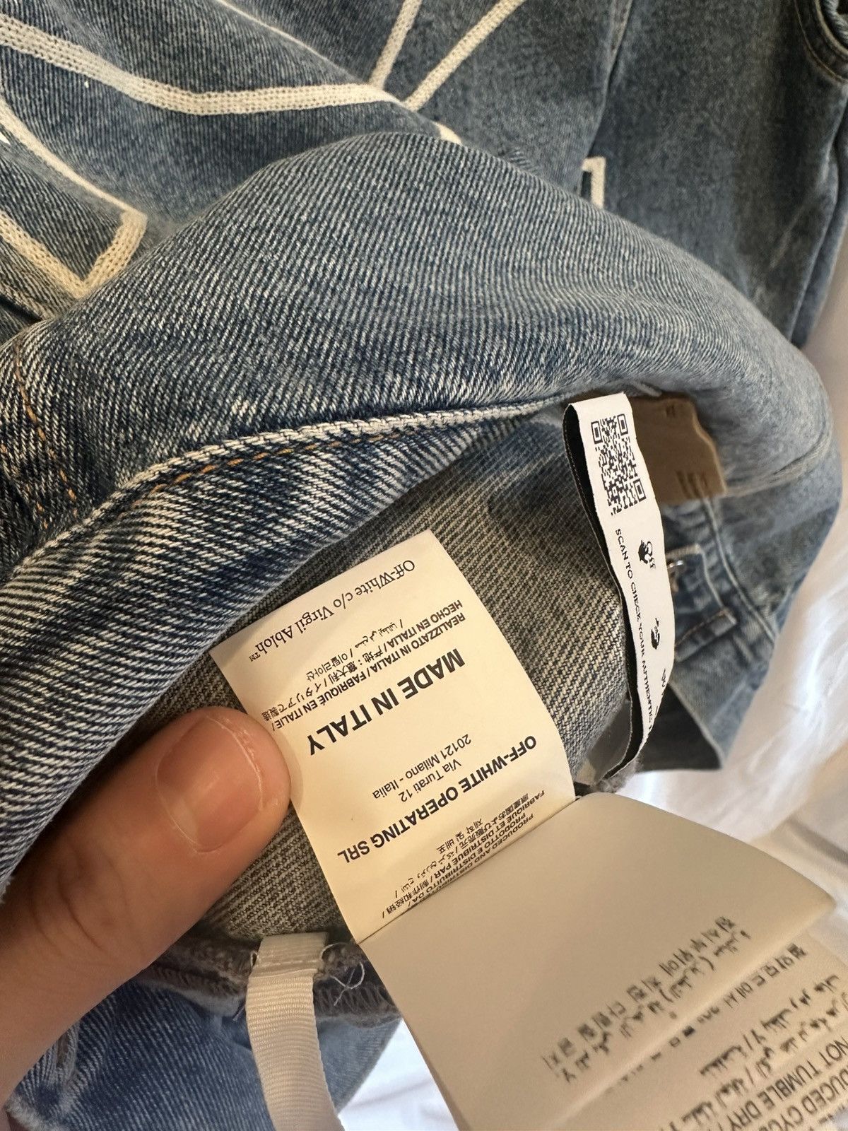 Off-White Off-White Denim Jacket Size US L / EU 52-54 / 3 - 13 Thumbnail