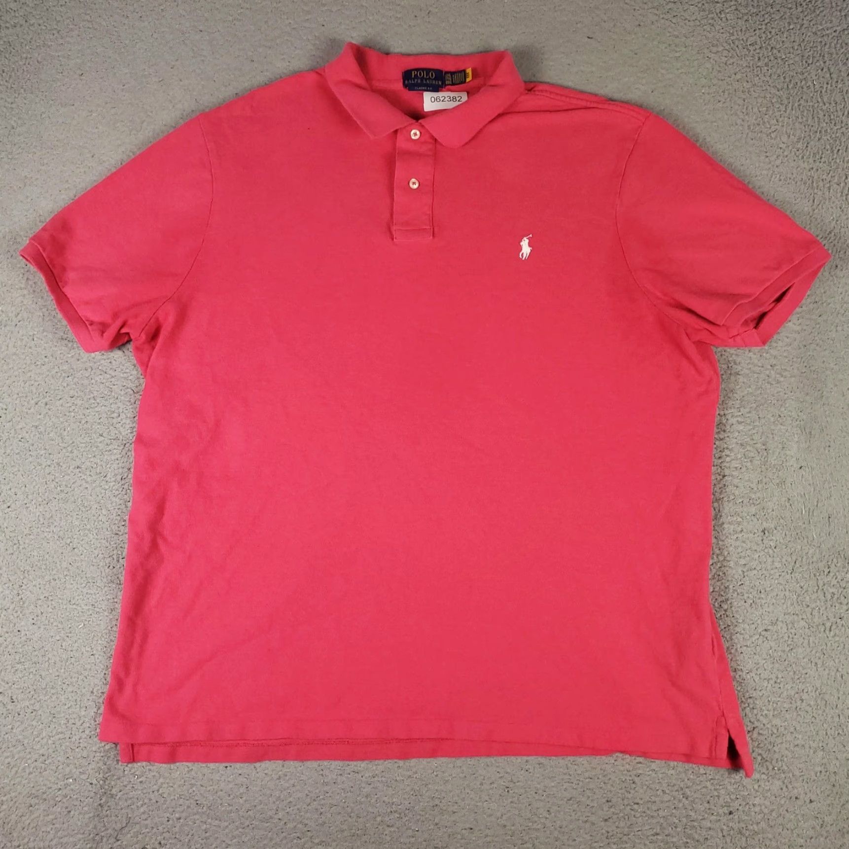 Polo Ralph Lauren VINTAGE Polo Ralph Lauren Shirt Mens 2XL Pink Short Sleeve Classic Fit Embroidered Casual Clothing Size US XXL / EU 58 / 5 - 2 Thumbnail