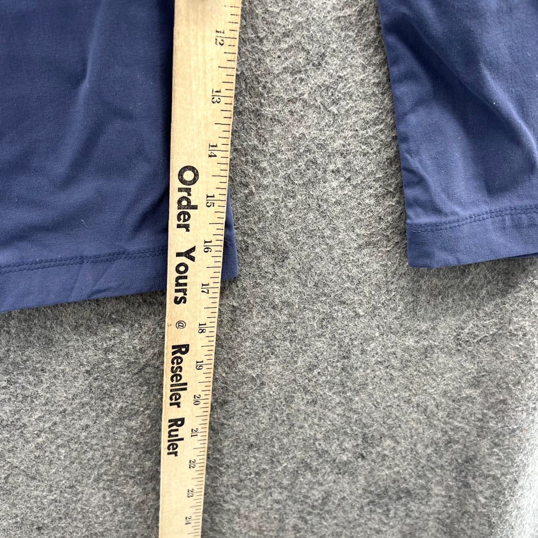 Vintage Columbia Capri Pants Women Small Blue Omni-Shield Stretch Casual Straight Inseam 17 Size 28" / US 6 / IT 42 - 5 Thumbnail