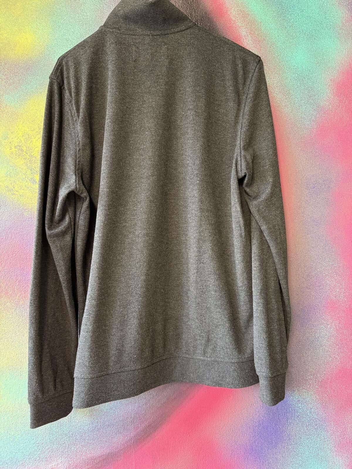 Other Ted Baker Men's Charcoal Grey Quarter Zip Jumper Sweater Size US L / EU 52-54 / 3 - 6 Thumbnail
