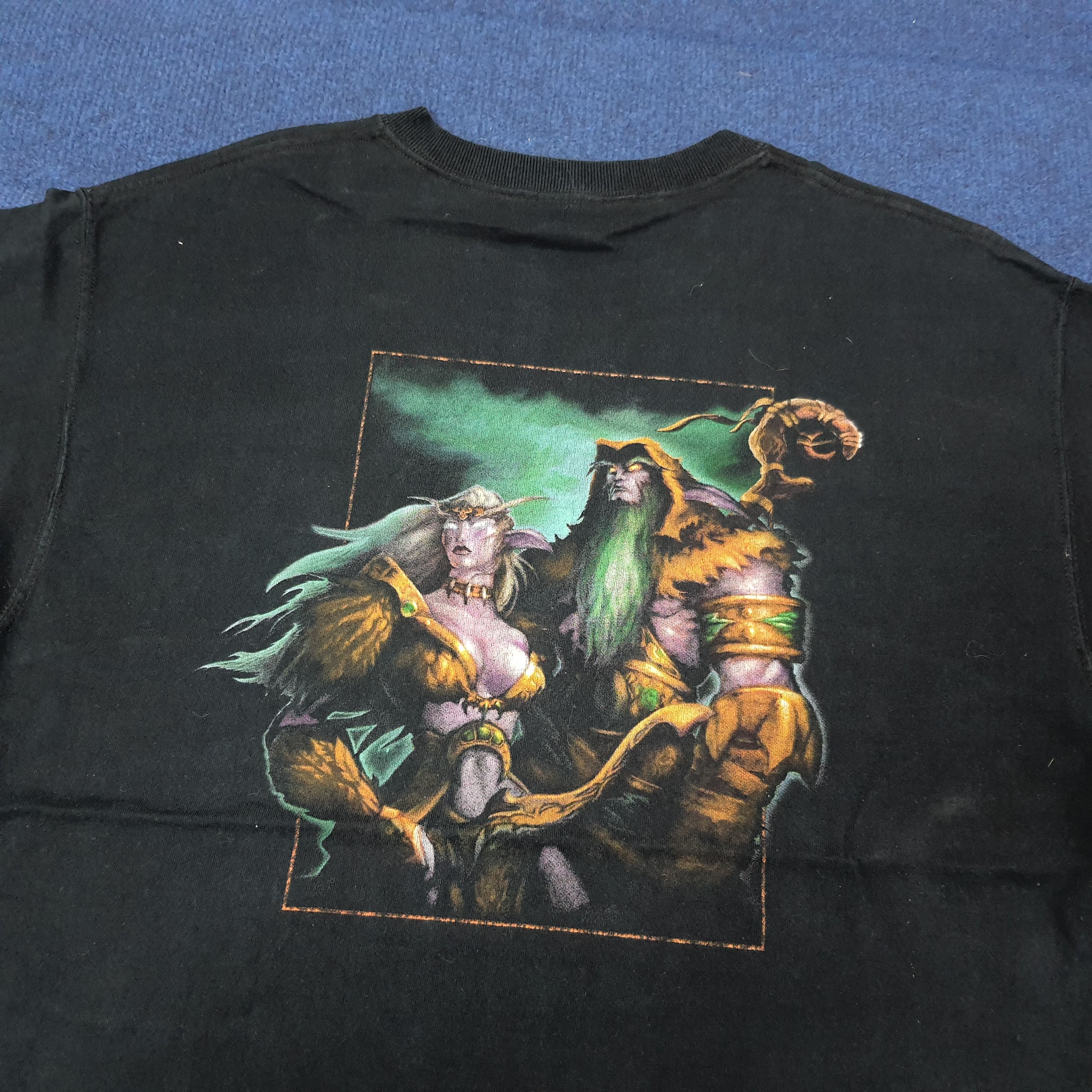 The Game Vintage Warcraft Game Tyrande & Malfurion Tshirt C267N45 Size US L / EU 52-54 / 3 - 2 Thumbnail