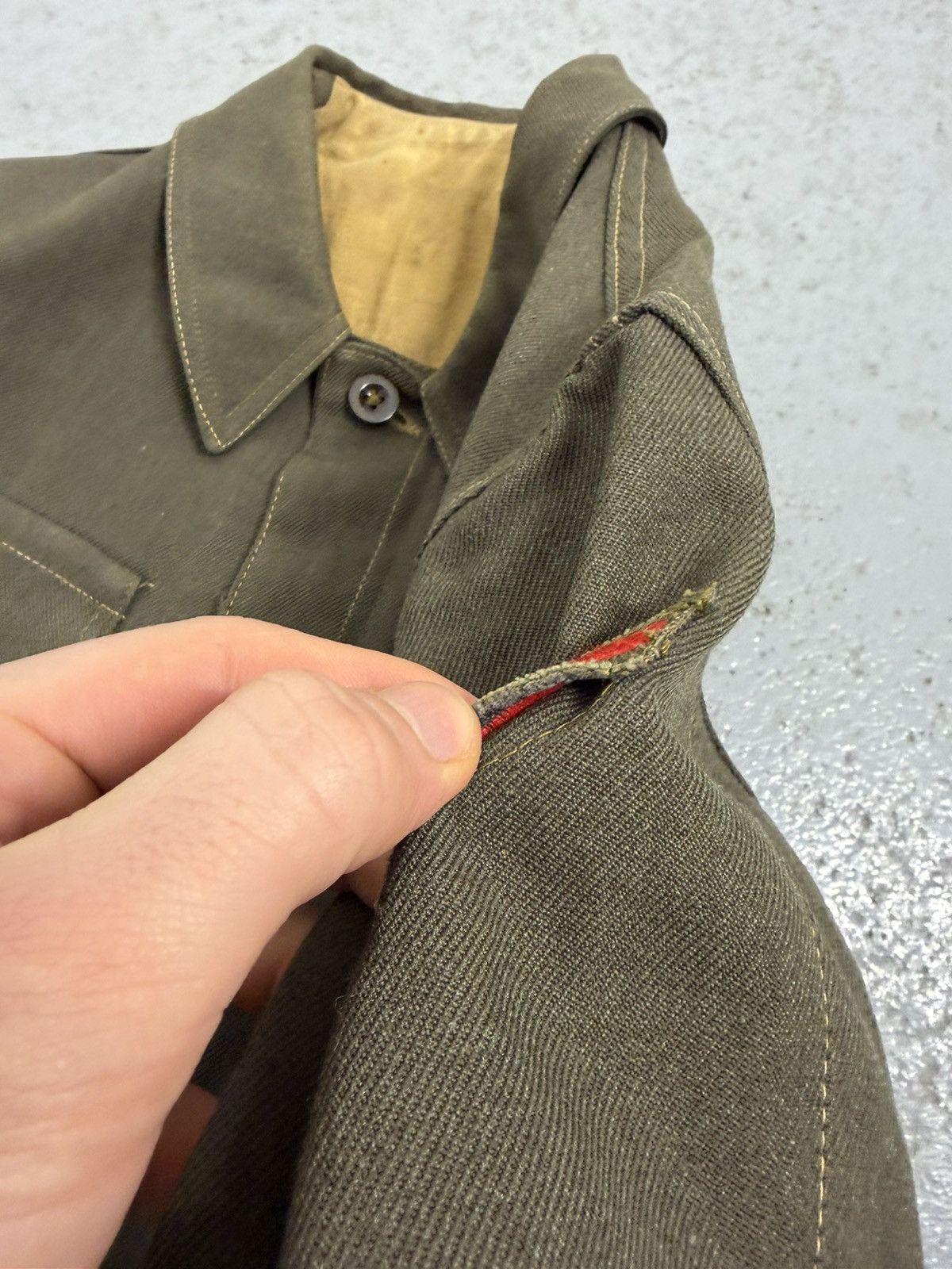 Vintage Vintage 50s US Army Tresor Zipper Jacket Size US M / EU 48-50 / 2 - 7 Thumbnail