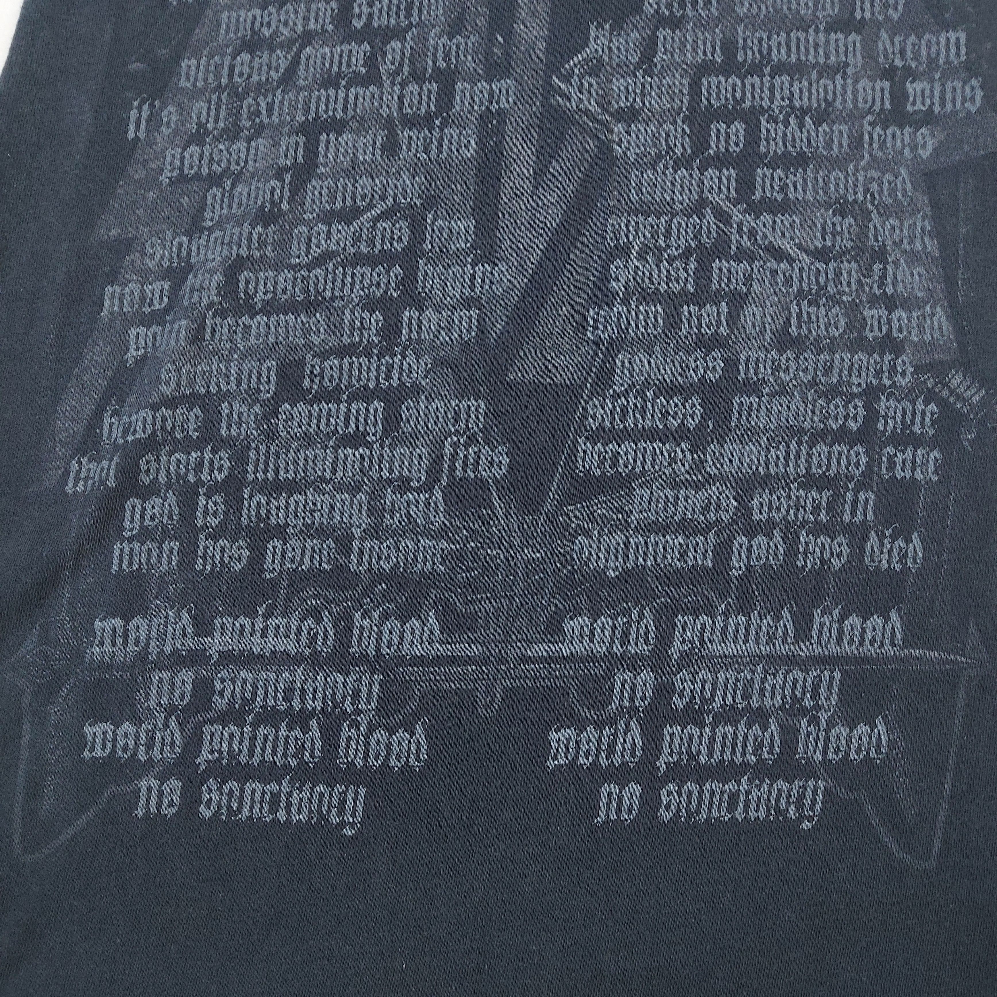 Band Tees VTG Slayer Band 2011 World Painted Blood Tour Cut-Off Tank Size US L / EU 52-54 / 3 - 12 Thumbnail