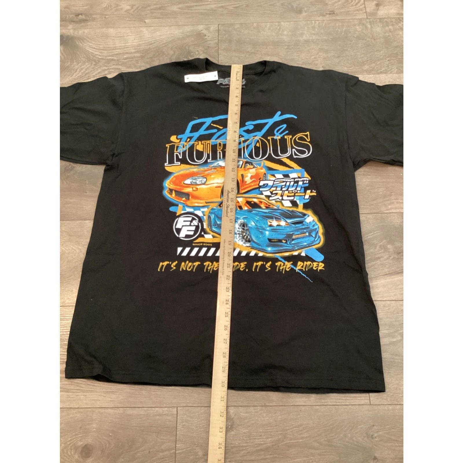 Vintage VINTAGE? No. FAST & FURIOUS Since 2001 T-Shirt Men XL Black Crew Neck Graphic Print Toretto Paul Walker Movie Fan Apparel 2001-2021 Mens Size US XL / EU 56 / 4 - 5 Thumbnail