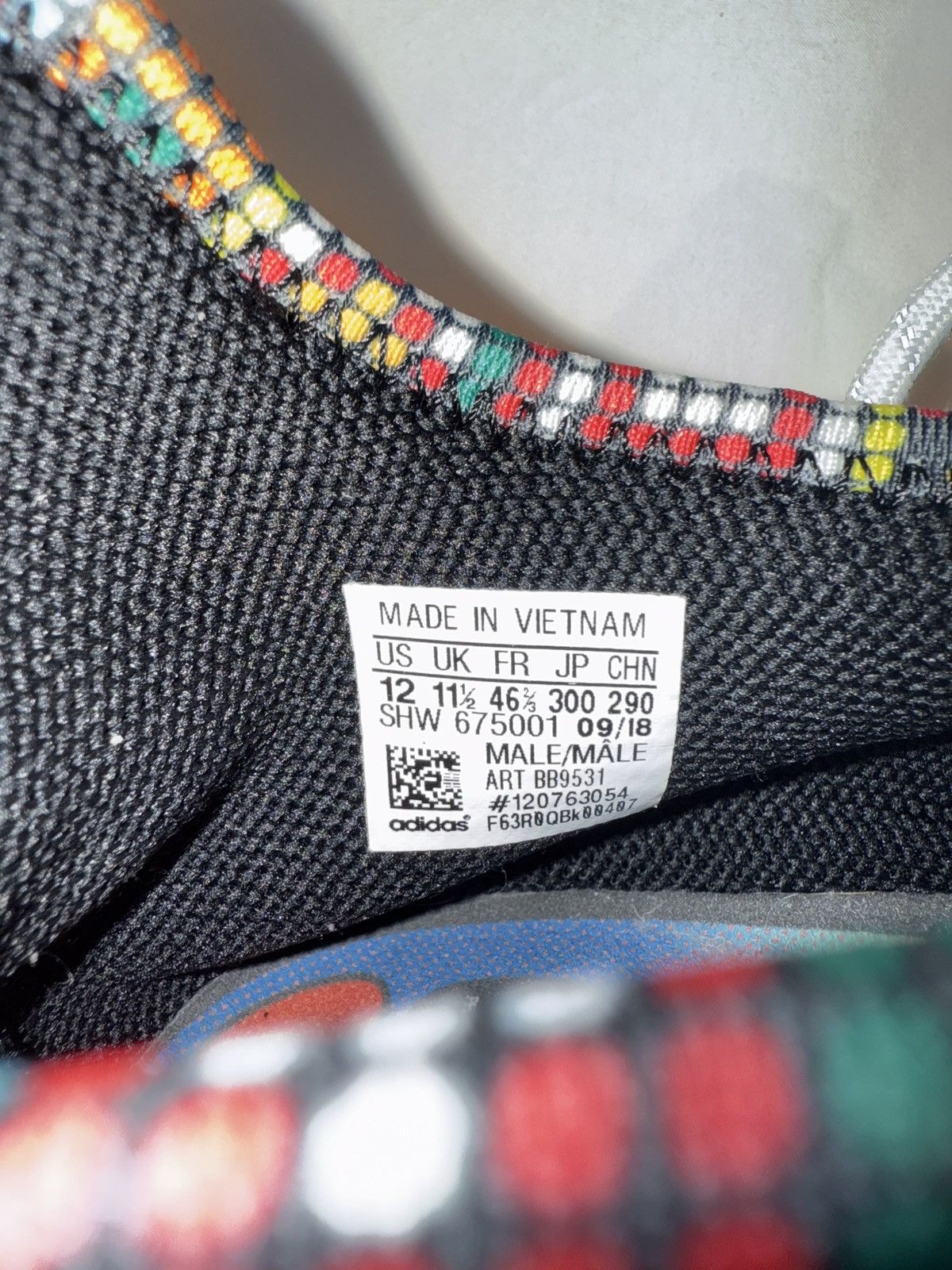 Adidas × Pharrell NMD Hu “MOTH3R” Size US 12 / EU 45 - 10 Thumbnail