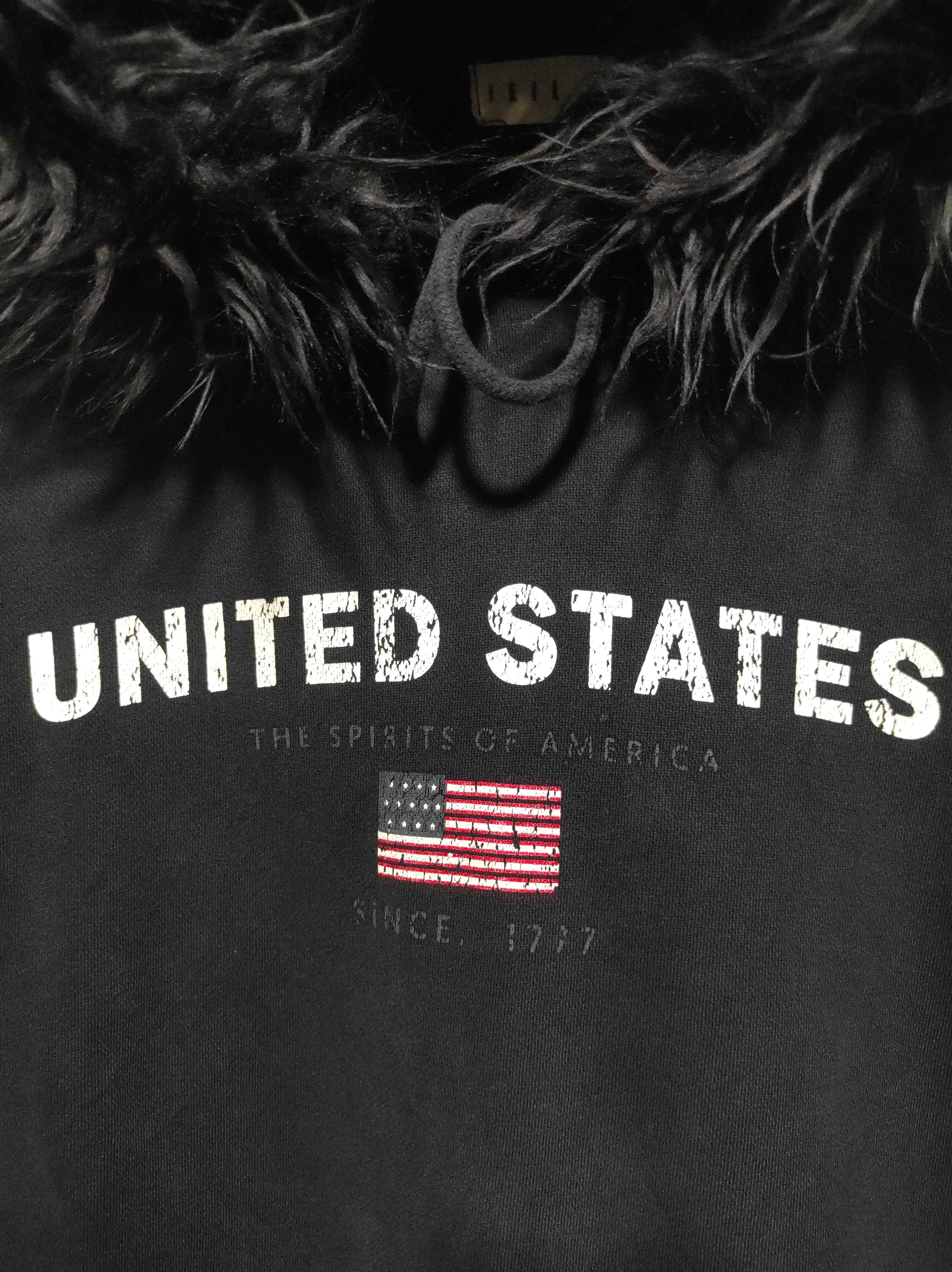 Hysteric Glamour Jeil United States Black Fur Hoodie LGB style Size US L / EU 52-54 / 3 - 4 Thumbnail