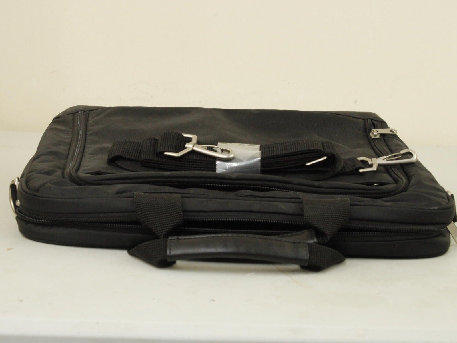 Delta Dell Black Laptop Briefcase Bag with Shoulder Strap Size ONE SIZE - 3 Thumbnail