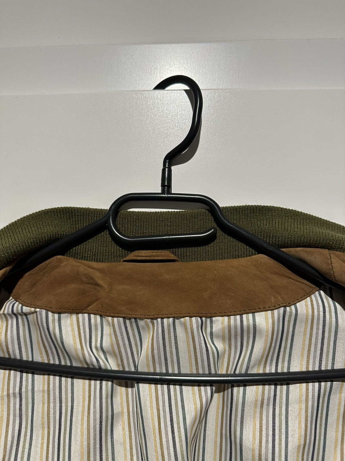 Leather C. Comberti suede bomber brown jacket leather Size US L / EU 52-54 / 3 - 8 Thumbnail