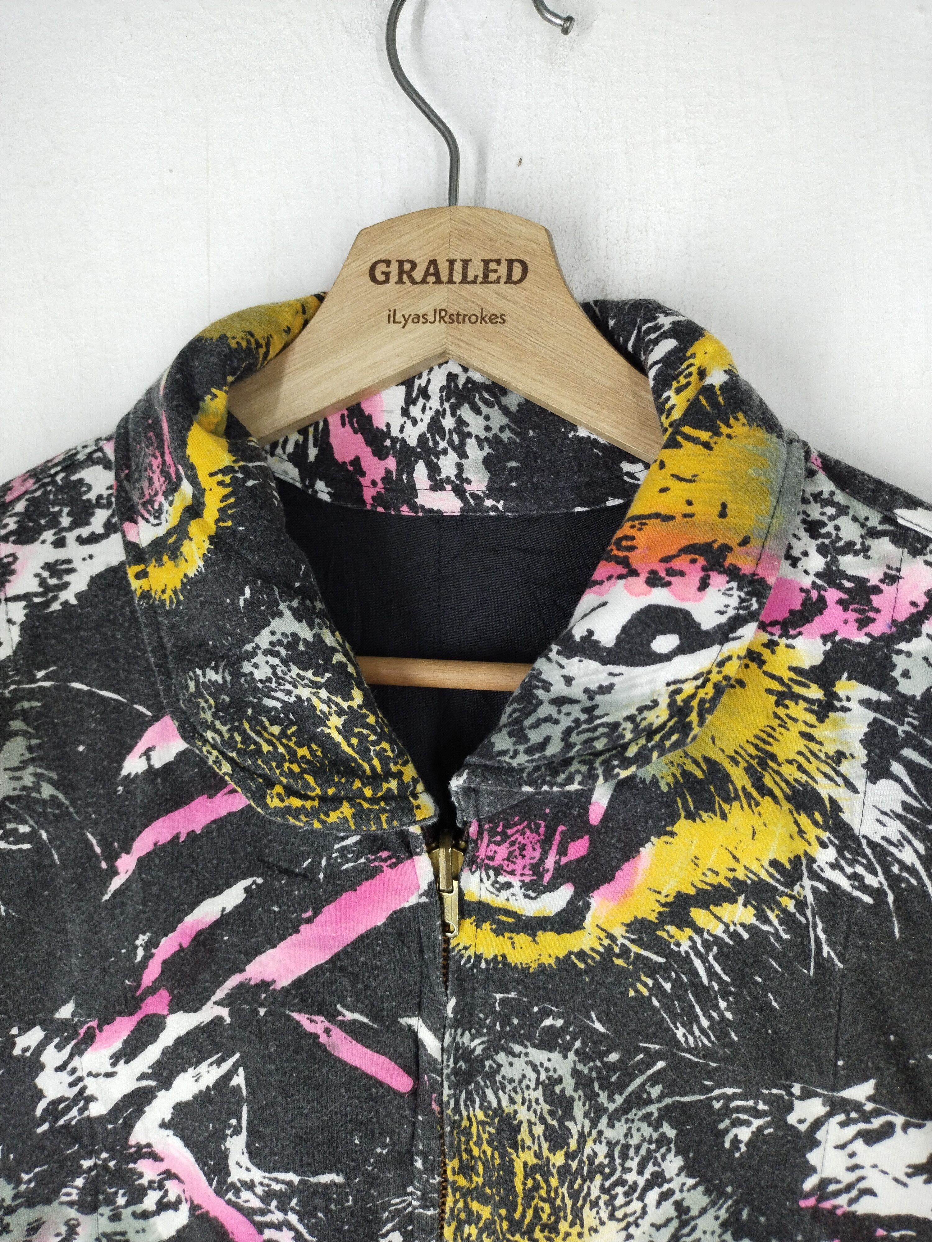Vintage Vintage 80's Alaska Tiger Promo Overview Snow Jacket Size US L / EU 52-54 / 3 - 9 Thumbnail