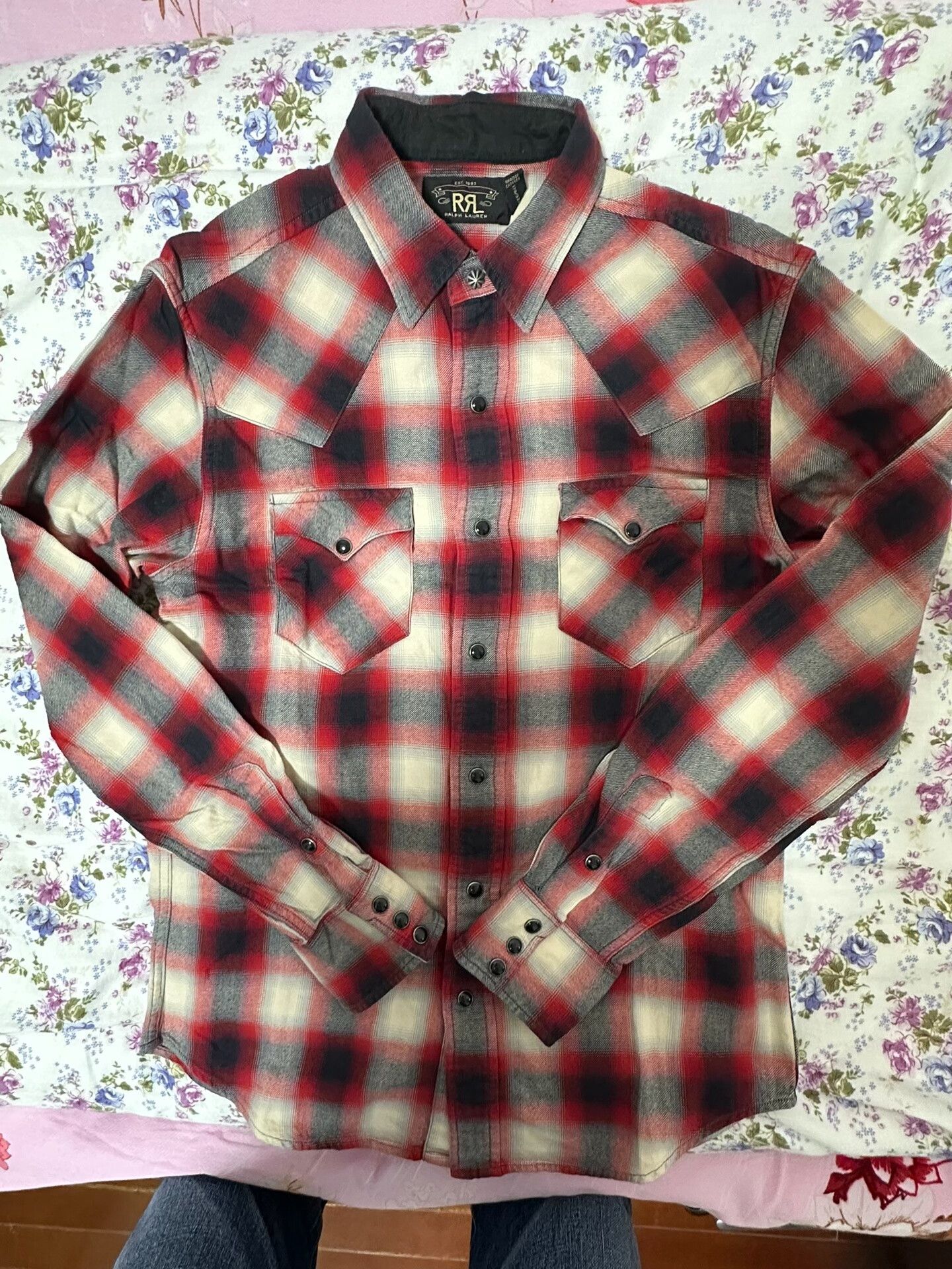 RRL Ralph Lauren RRL Plaid Shirt S Size Size US S / EU 44-46 / 1 - 1 Thumbnail