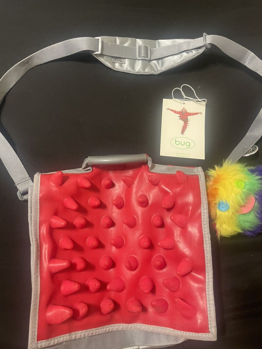 Craig Morrison Craig Morrison 1997 sample red spike messenger Size ONE SIZE - 1 Thumbnail